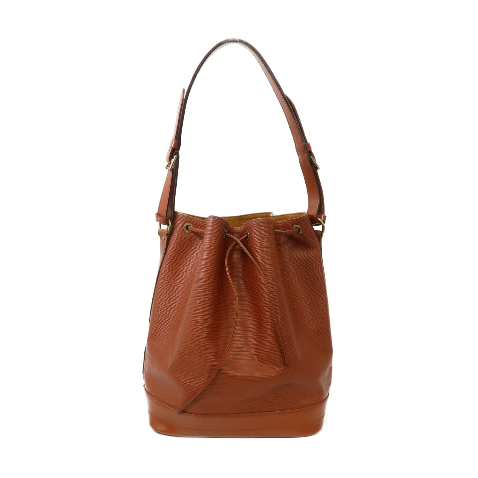LOUIS VUITTON Epi Noe金扣肩背袋啡色
