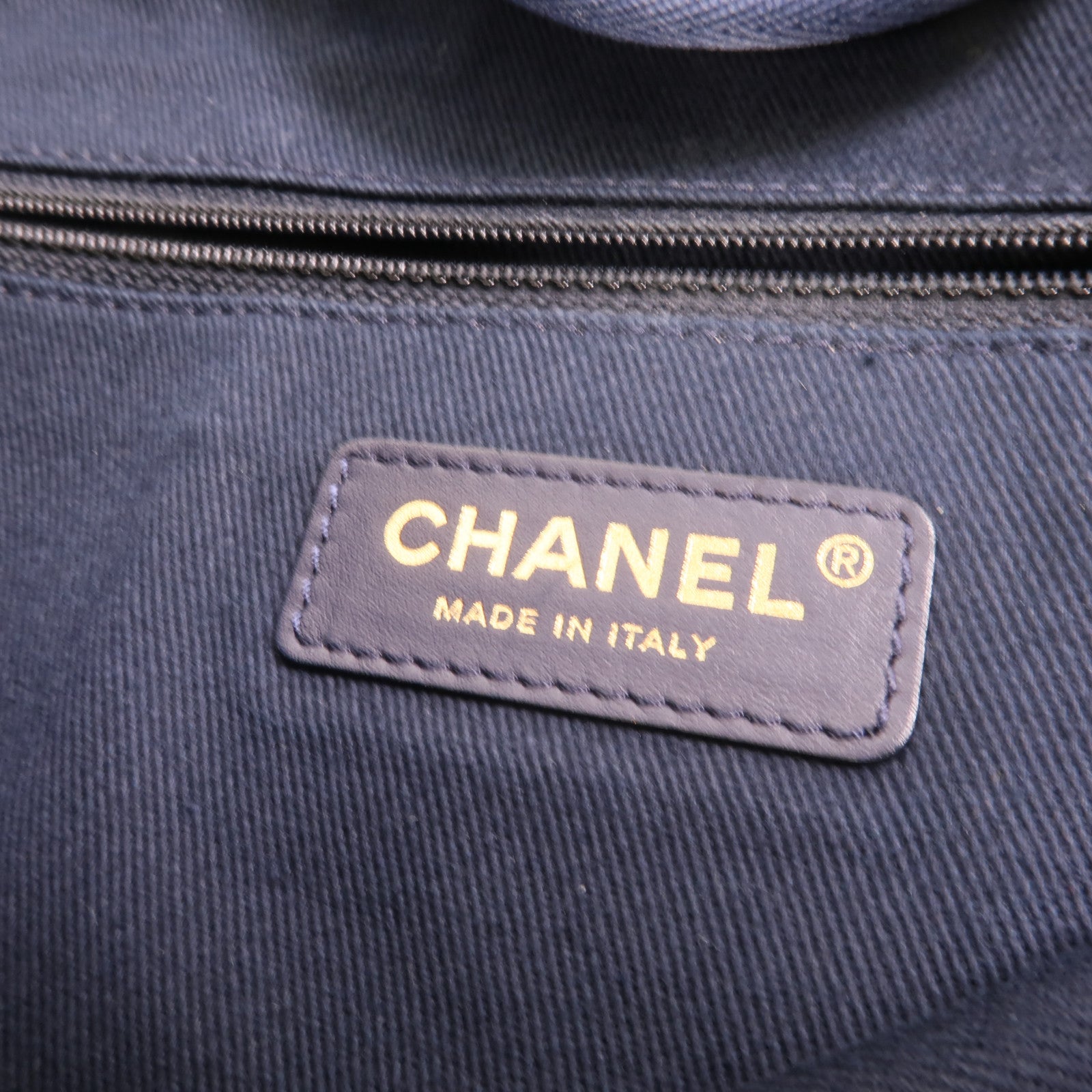 CHANEL Raffia/帆布Deauville Tote Bag手挽肩背兩用袋