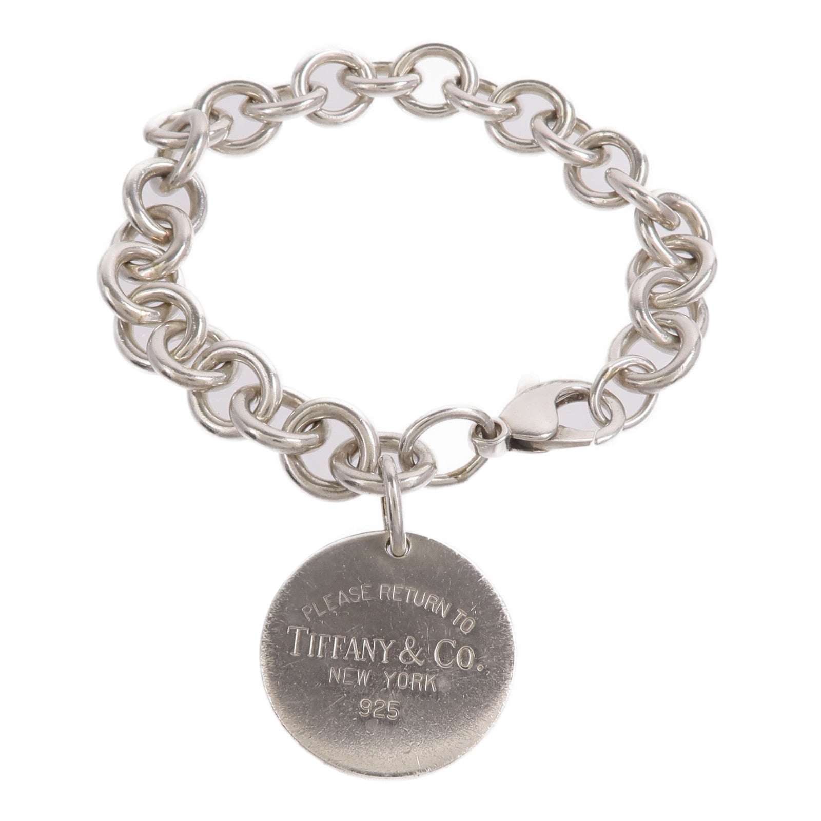 TIFFANY＆CO 925純銀Return To Tiffany Bracelet手鏈