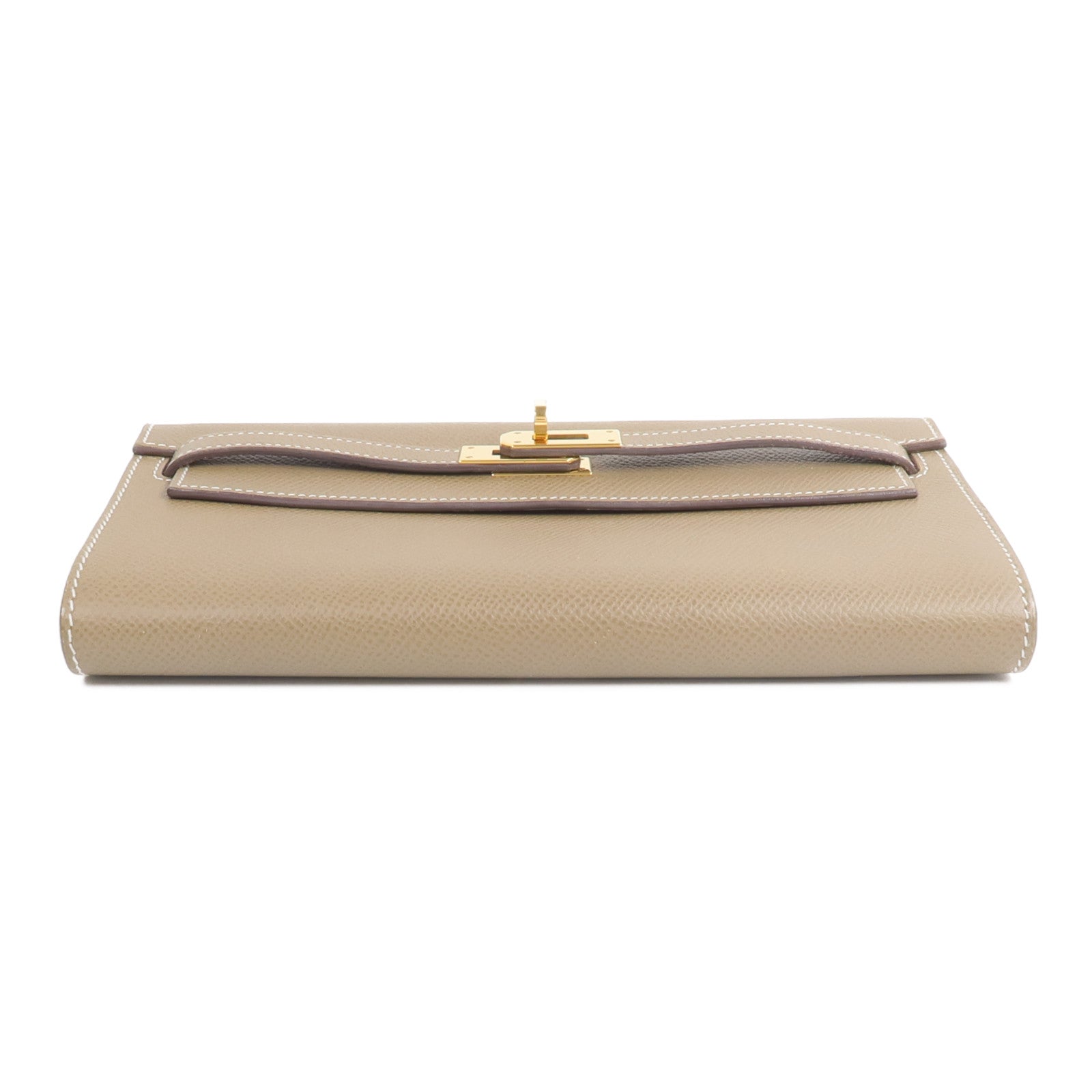 HERMES Epsom皮革Kelly To Go肩背袋Etoupe