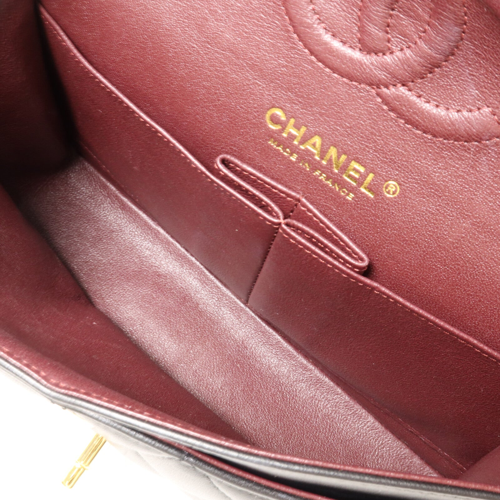 CHANEL 羊皮皮革Classic 23鏈帶肩背袋