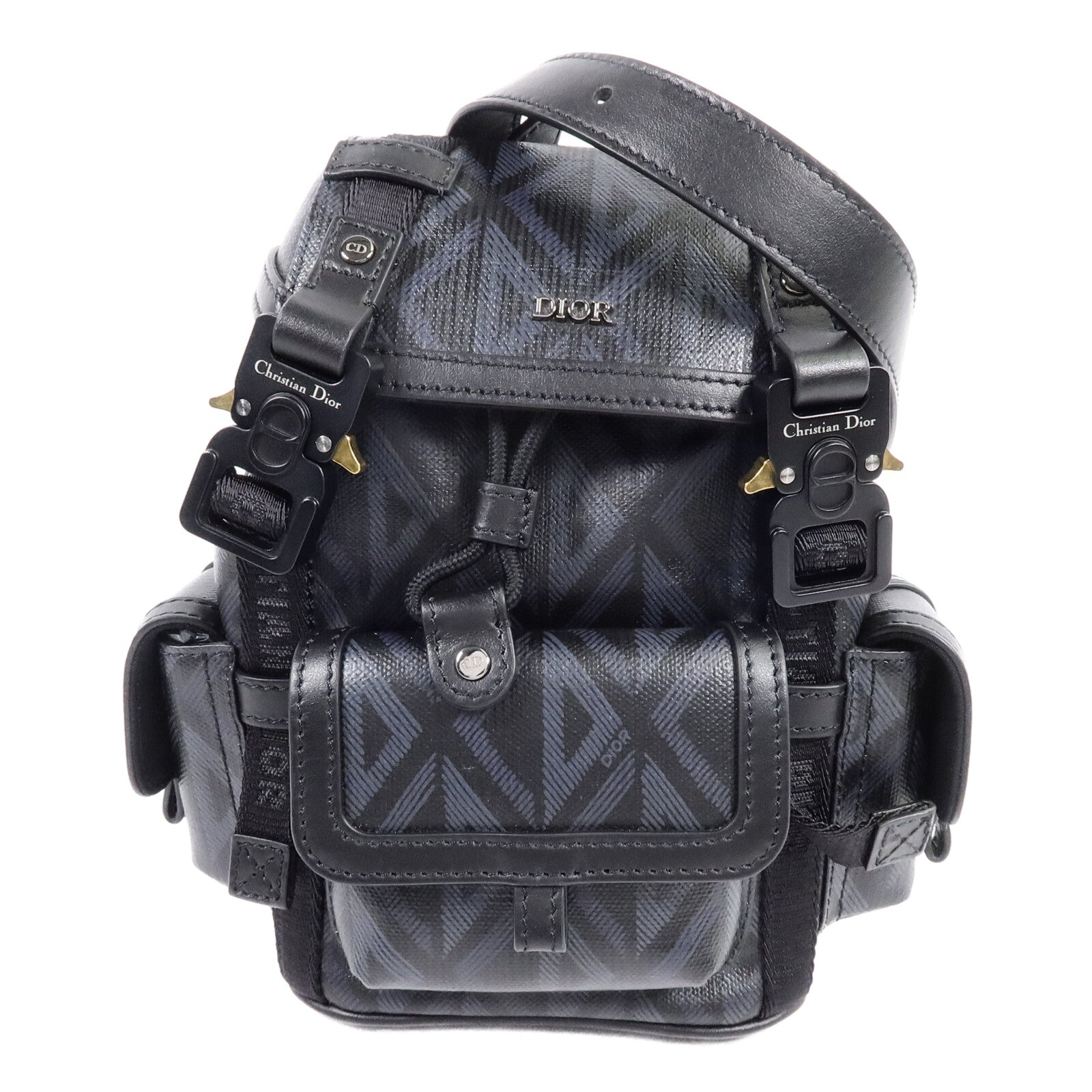 Dior 塗層帆布Hit The Road Mini Backpack肩背袋
