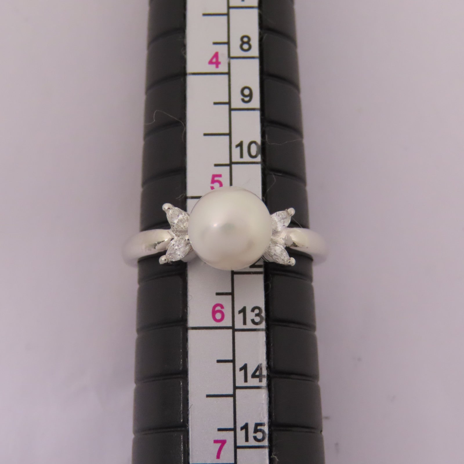 JEWELRY 【激減優惠】18K白金Diamond Ring鑽石戒指US#5.25
