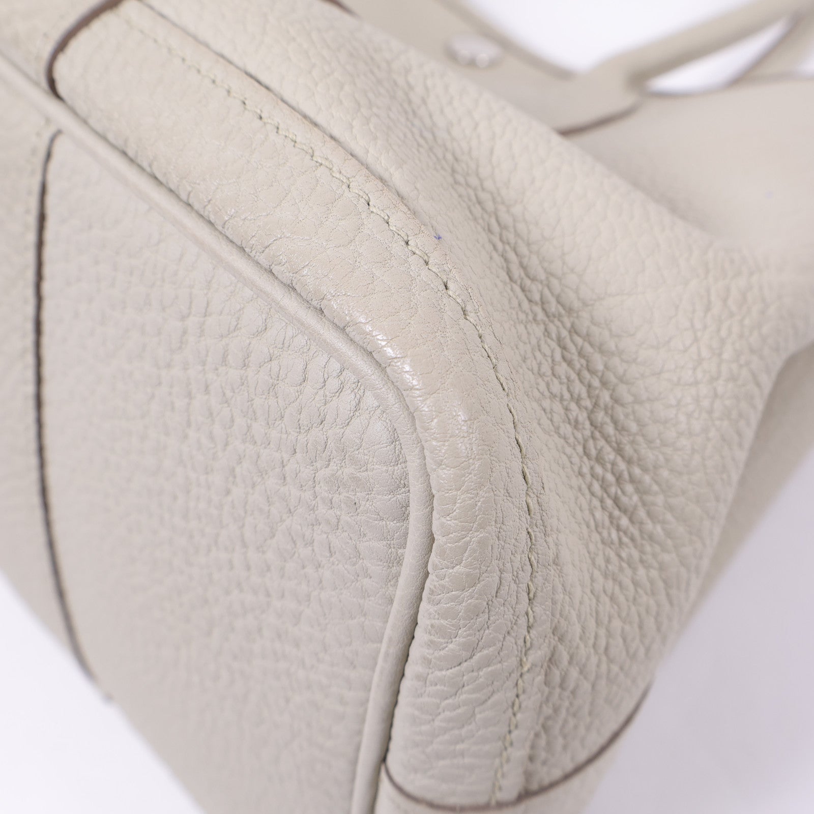 HERMES Negonda皮革Garden Party TPM銀扣手挽袋Beton