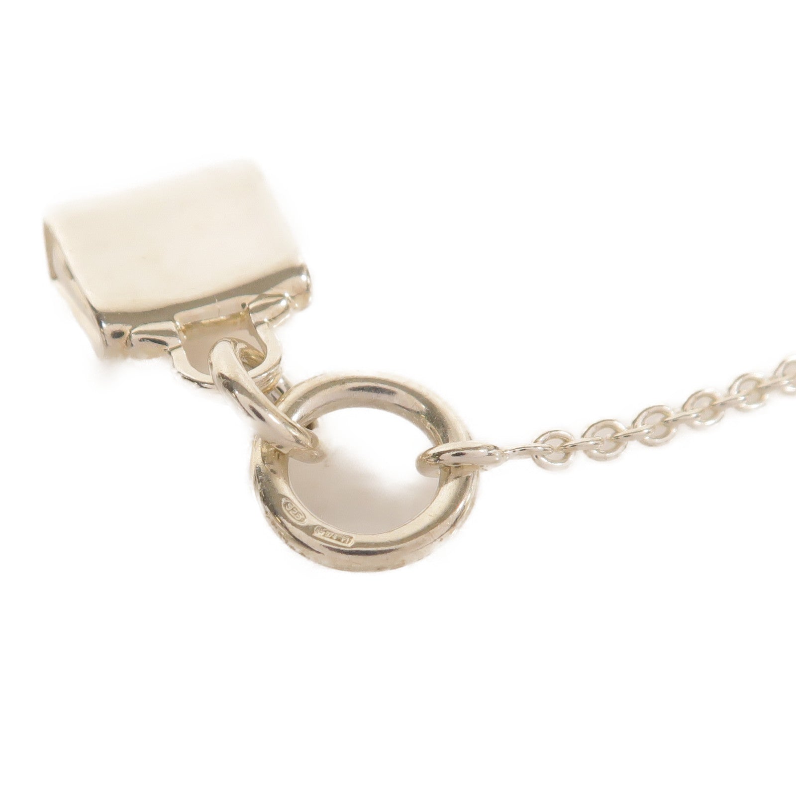 HERMES 925純銀Amulettes Kelly Pendant項鍊
