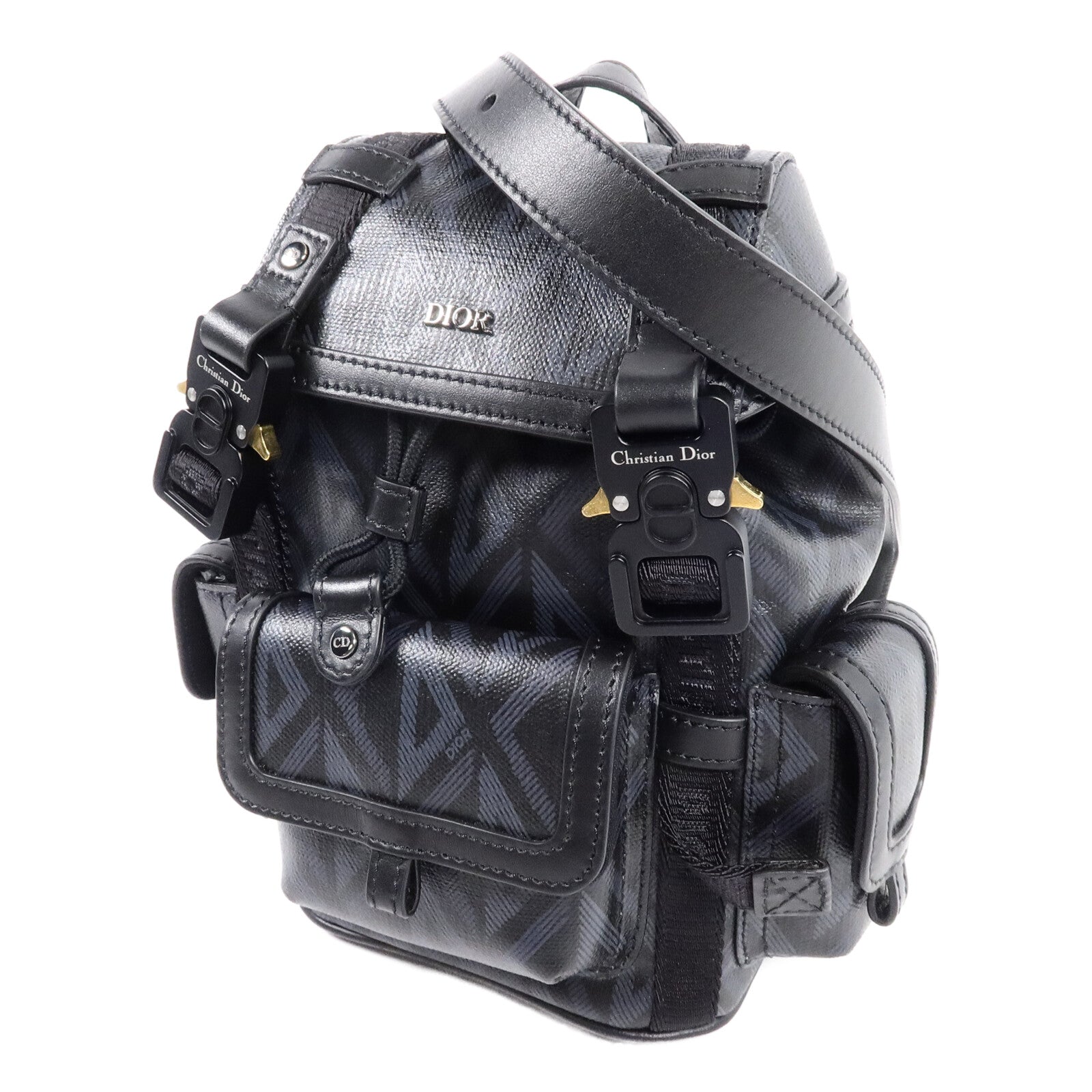 Dior 塗層帆布Hit The Road Mini Backpack肩背袋