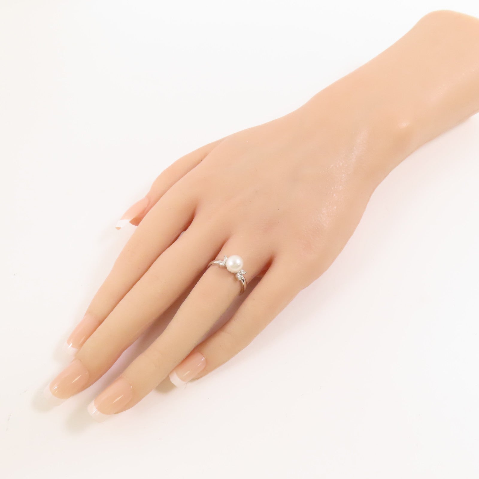 JEWELRY 【激減優惠】18K白金Diamond Ring鑽石戒指US#5.25