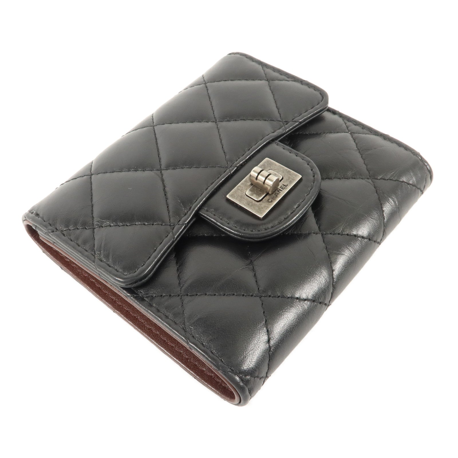CHANEL 羊皮皮革2.55 Wallet錢包
