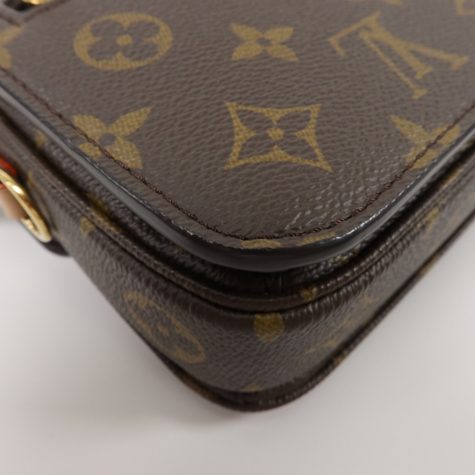 LOUIS VUITTON Monogram Pochette Metis East West手挽肩背兩用袋