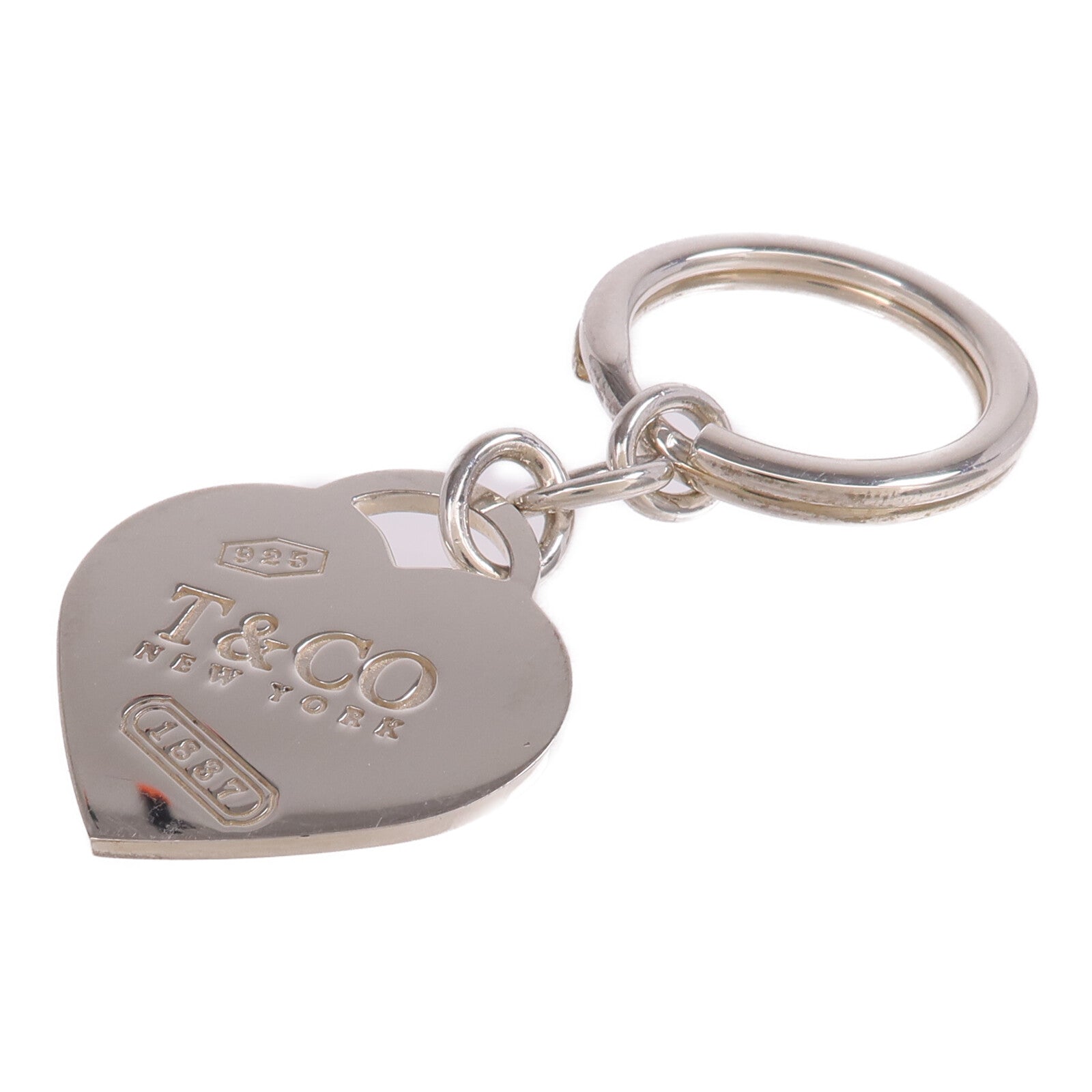 TIFFANY＆CO 【激減優惠】925純銀Key Charm鑰匙圈