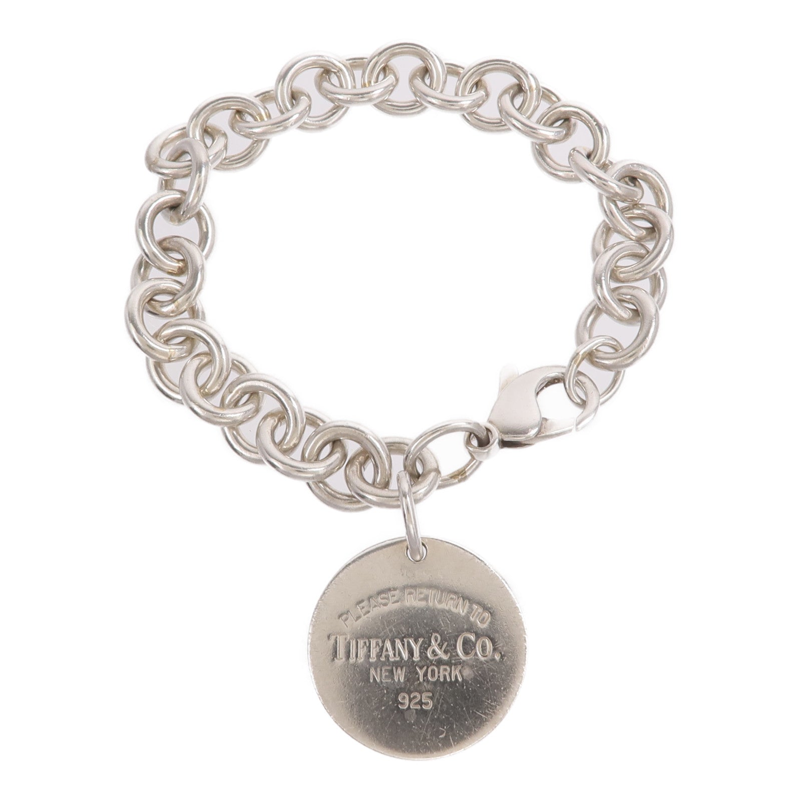 TIFFANY＆CO 925純銀Return To Tiffany Bracelet手鏈