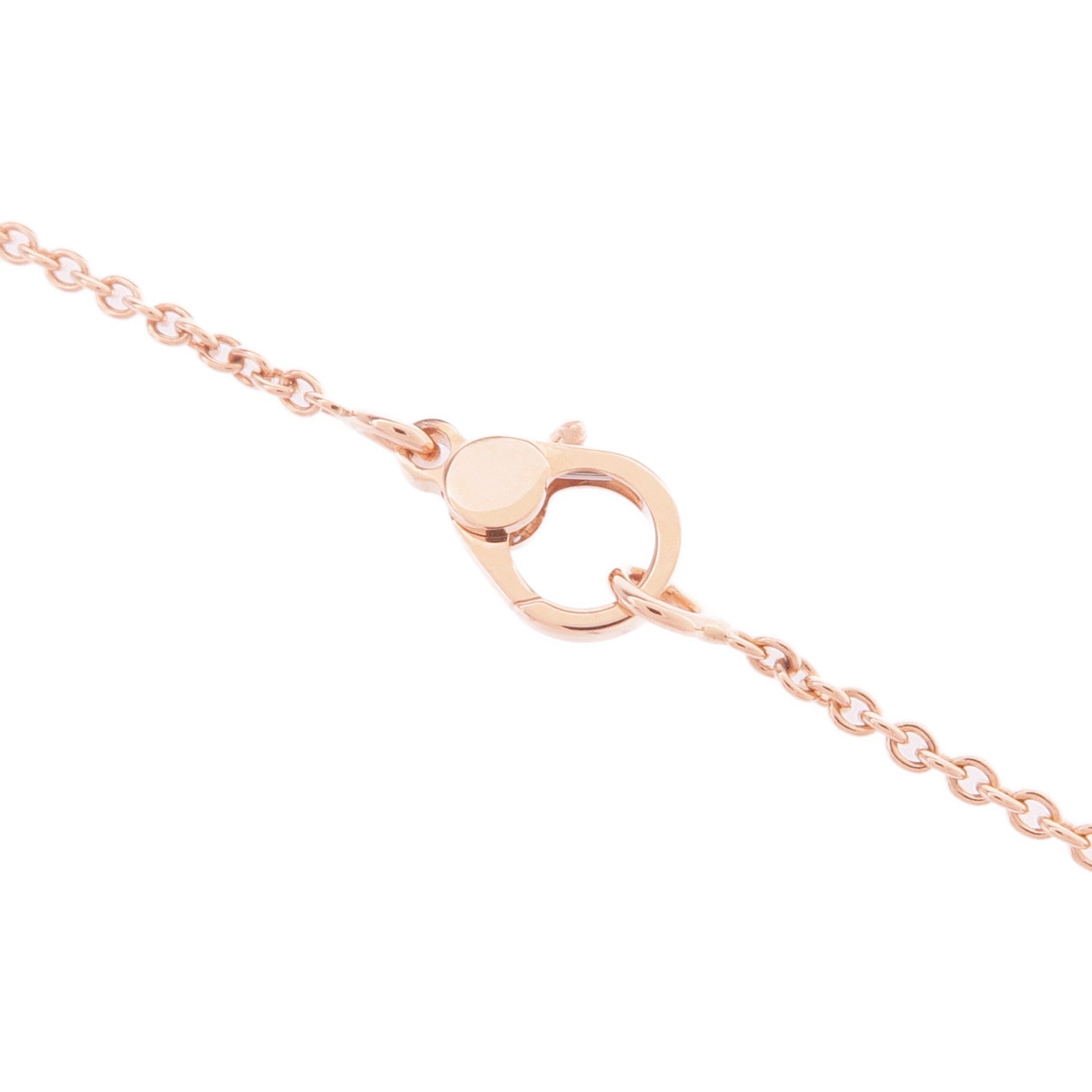 HERMES 【激減優惠】18K玫瑰金Finesse Pendant鑽石項鍊