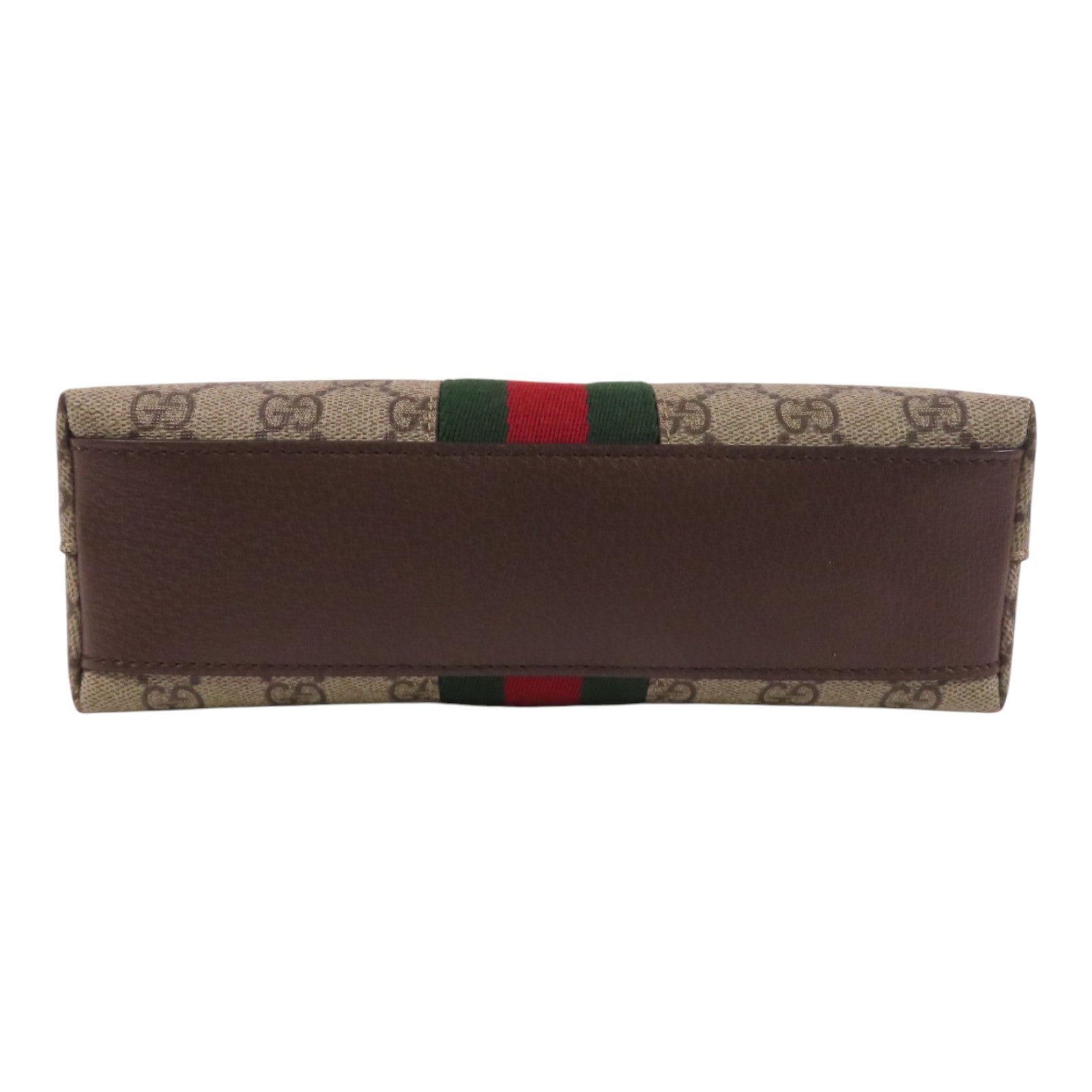 GUCCI 塗層帆布Ophidia GG金扣肩背袋