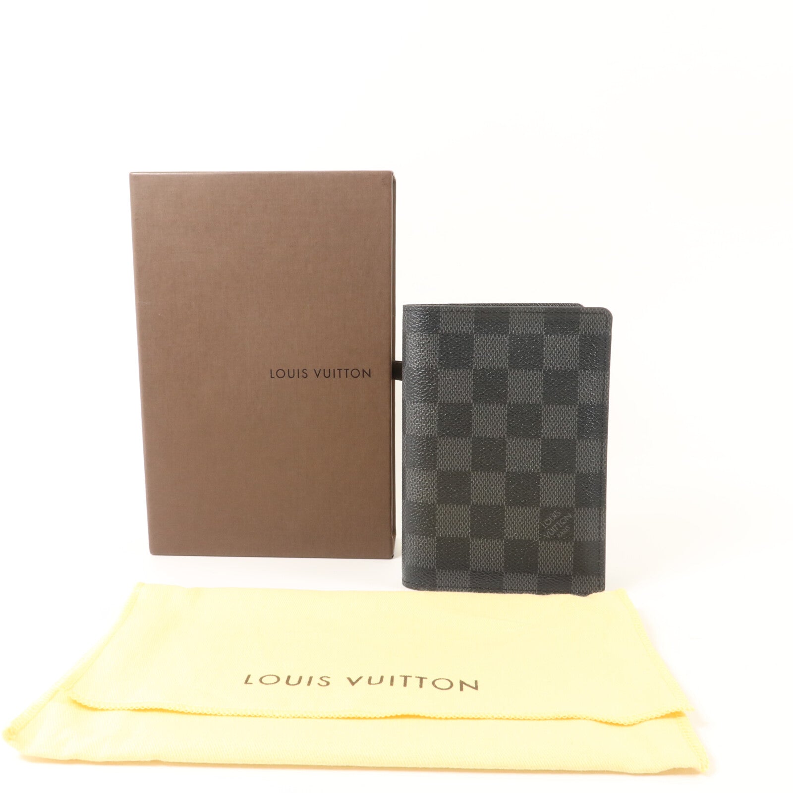 LOUIS VUITTON Damier Graphite Passport Cover護照套
