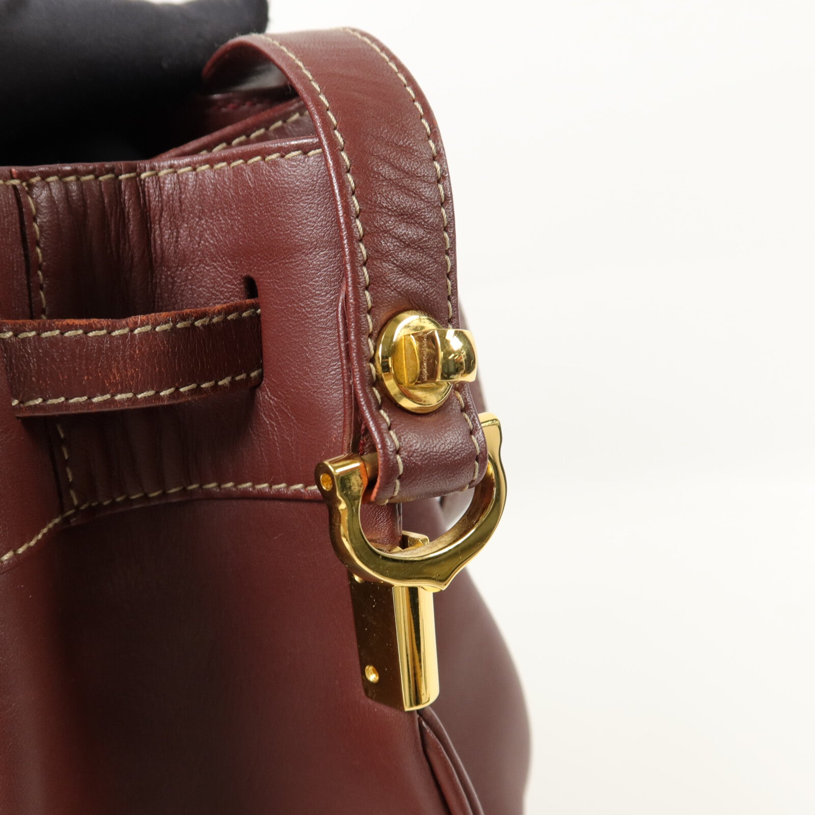 CARTIER 牛皮皮革Bucket Bag肩背袋