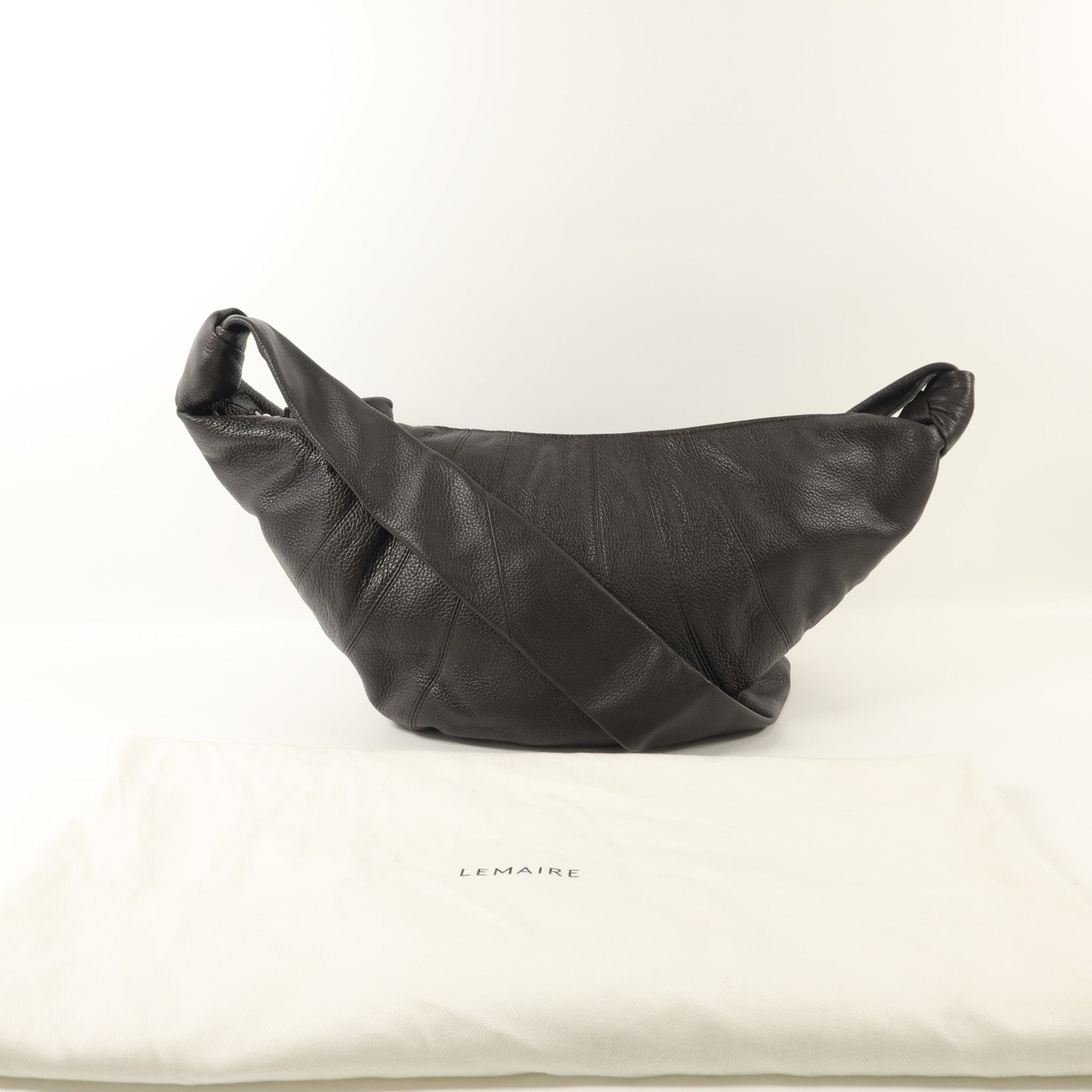 LEMAIRE 牛皮皮革Lemaire Medium Croissant Bag肩背袋