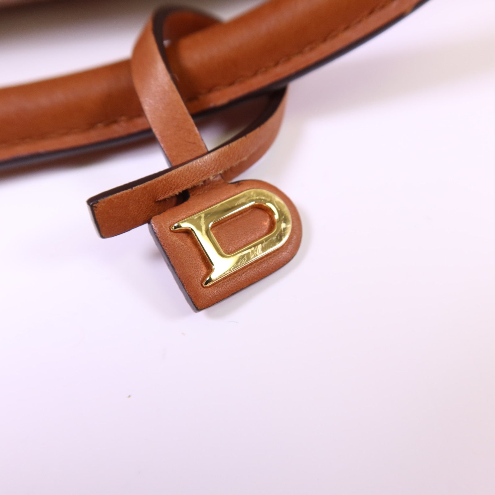 Delvaux 帆布/皮革Cool Box MM金扣手挽肩背兩用袋