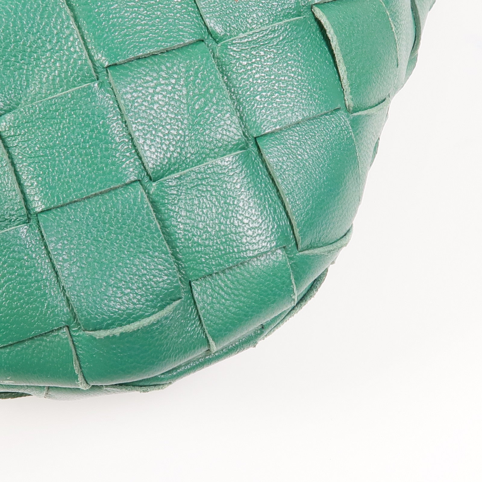 BOTTEGA VENETA 【激減優惠】牛皮皮革Mini Jodie金扣手挽袋
