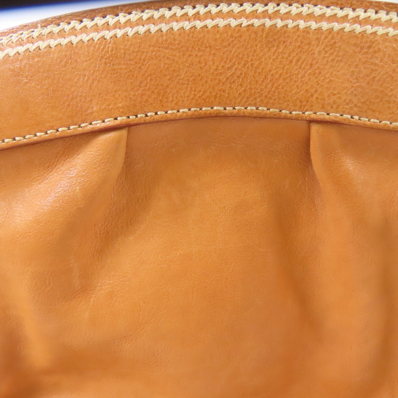 Dior 牛皮皮革Shoulder Bag銀扣肩背袋駱駝色