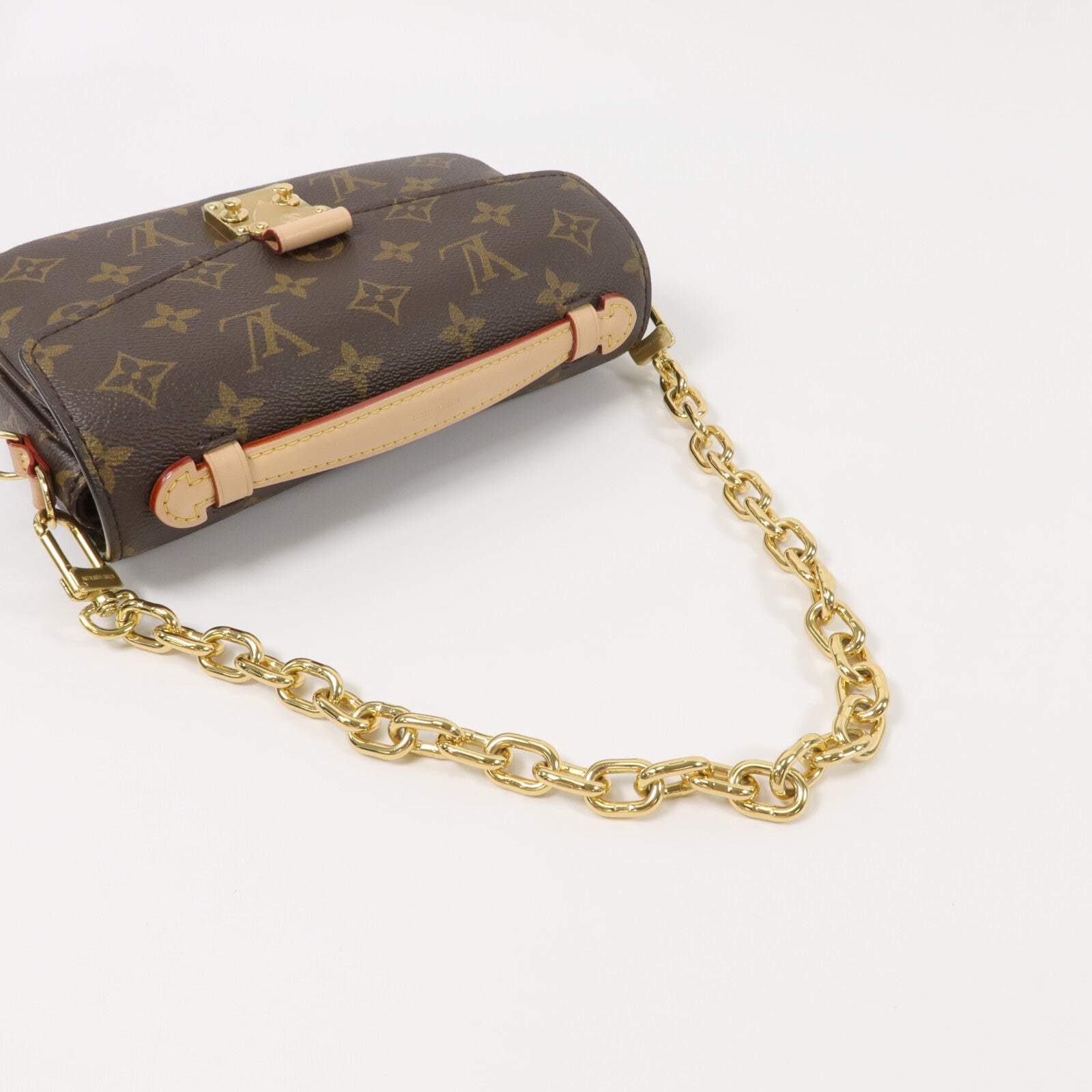 LOUIS VUITTON Monogram Pochette Metis East West手挽肩背兩用袋