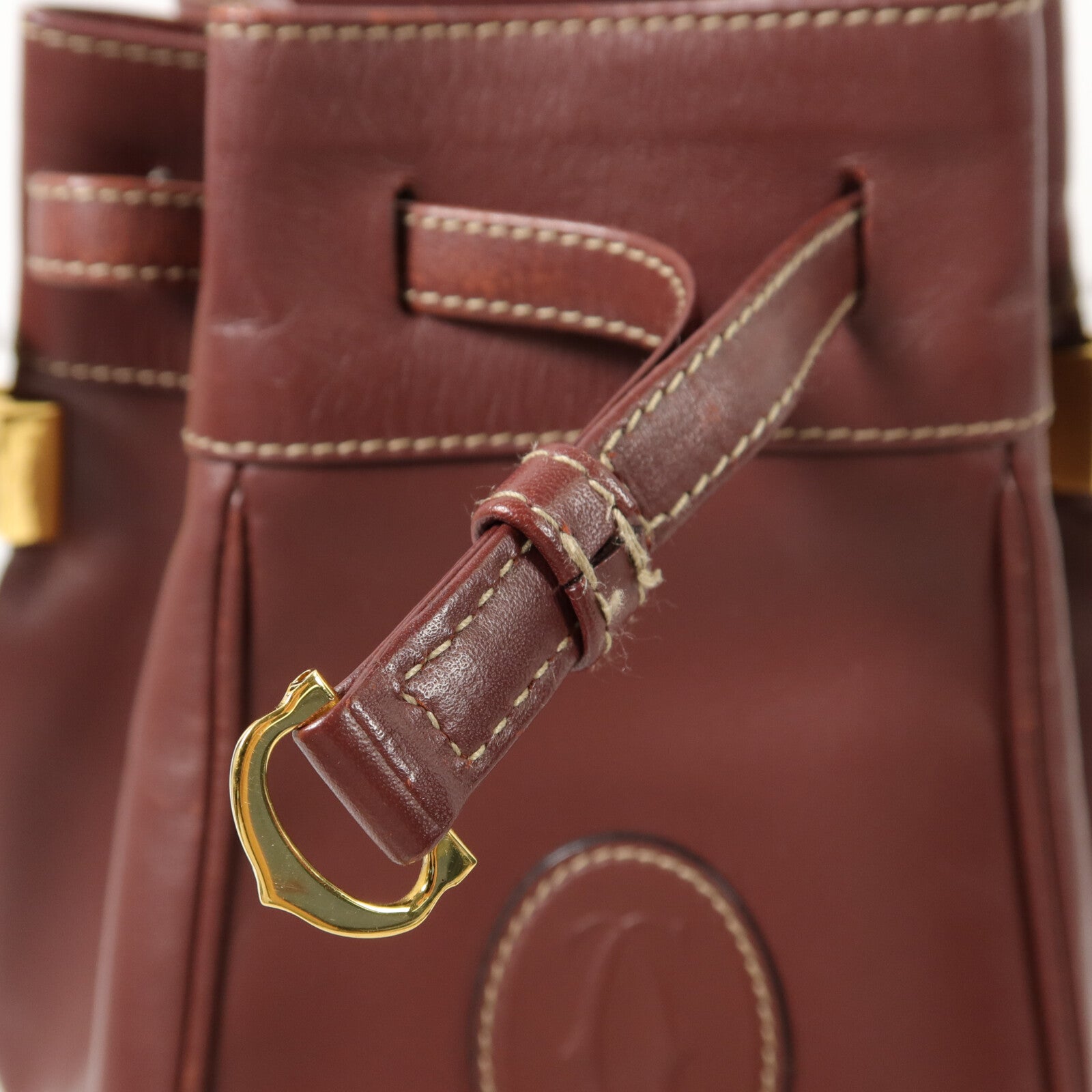 CARTIER 牛皮皮革Bucket Bag肩背袋
