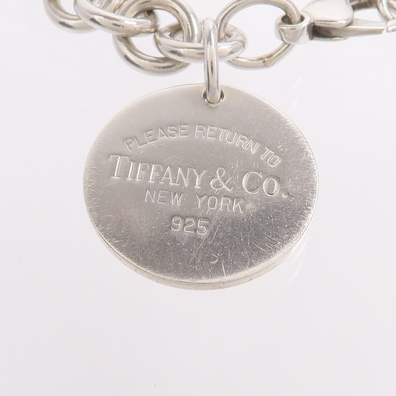 TIFFANY＆CO 925純銀Return To Tiffany Bracelet手鏈