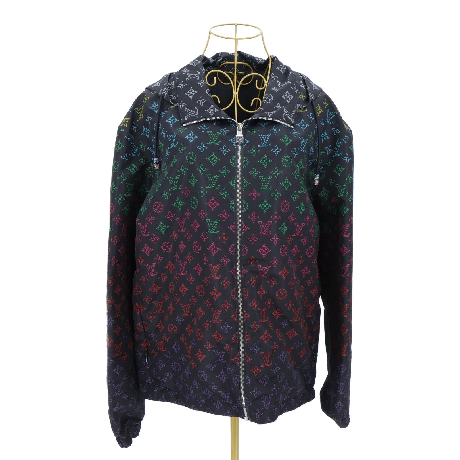 LOUIS VUITTON Monogram Flowers Gradient Printed Windbreaker 外套