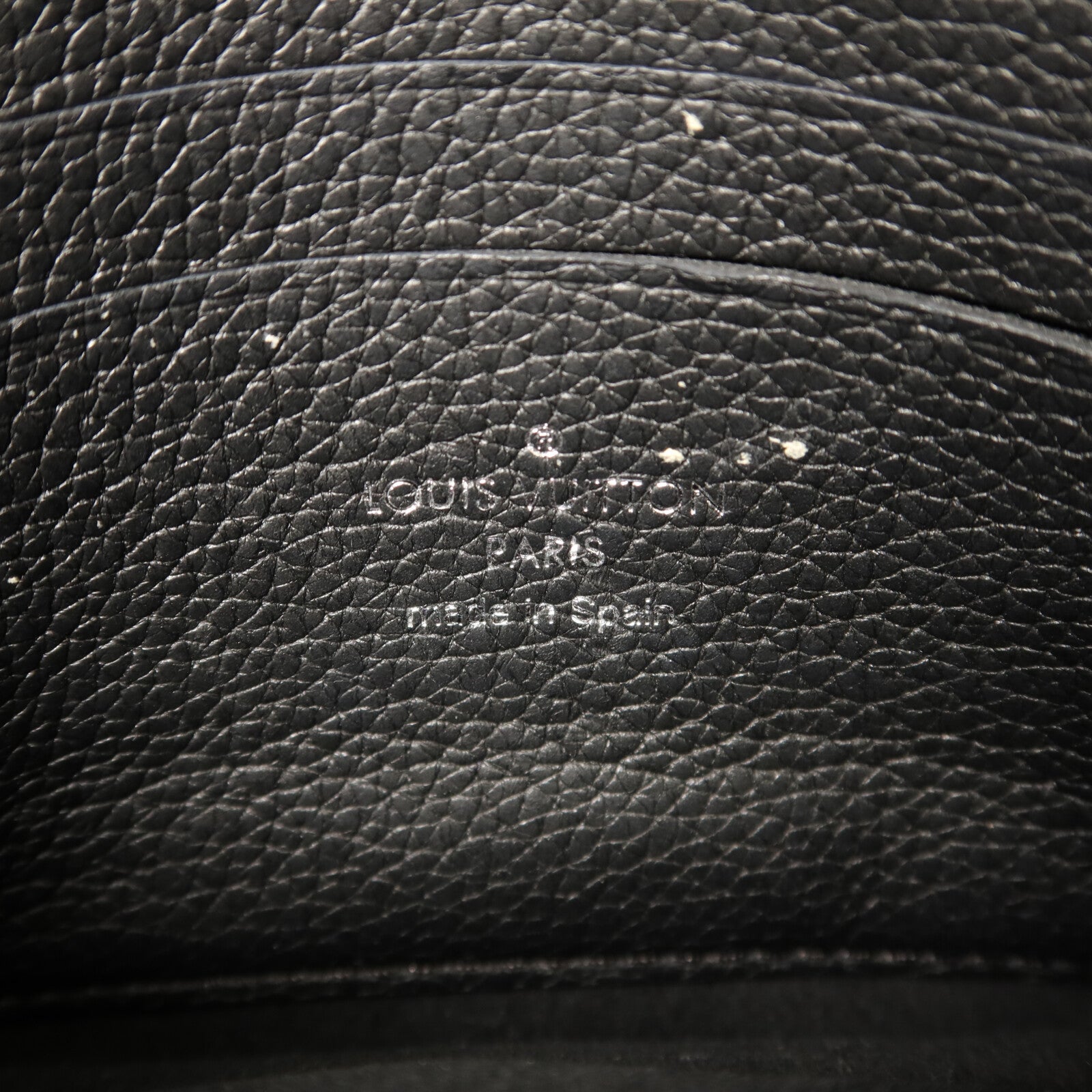 LOUIS VUITTON 牛皮皮革Mylockme銀扣鏈帶肩背袋