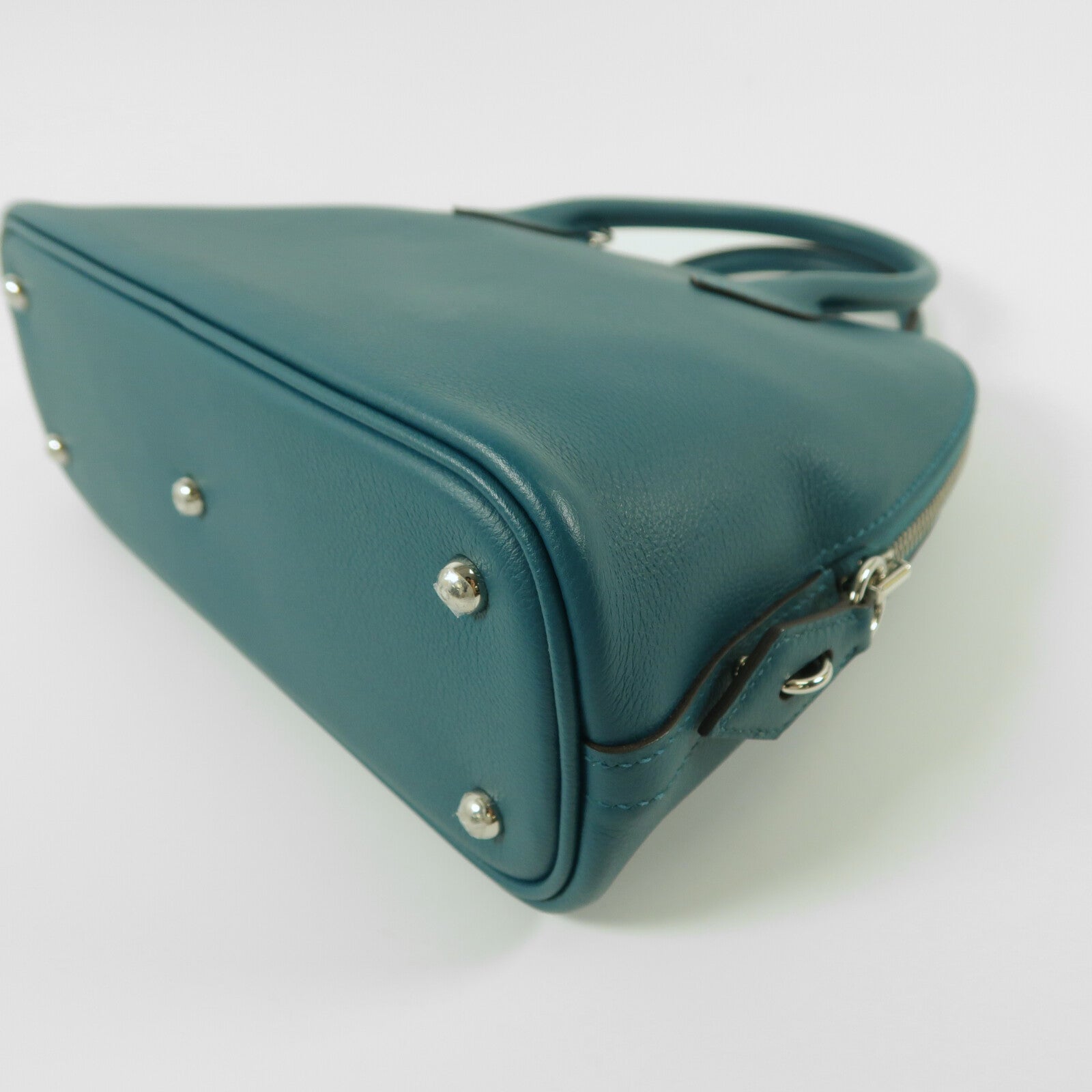 HERMES Evercolor皮革Bolide 1923 25 Vert Bosphore
