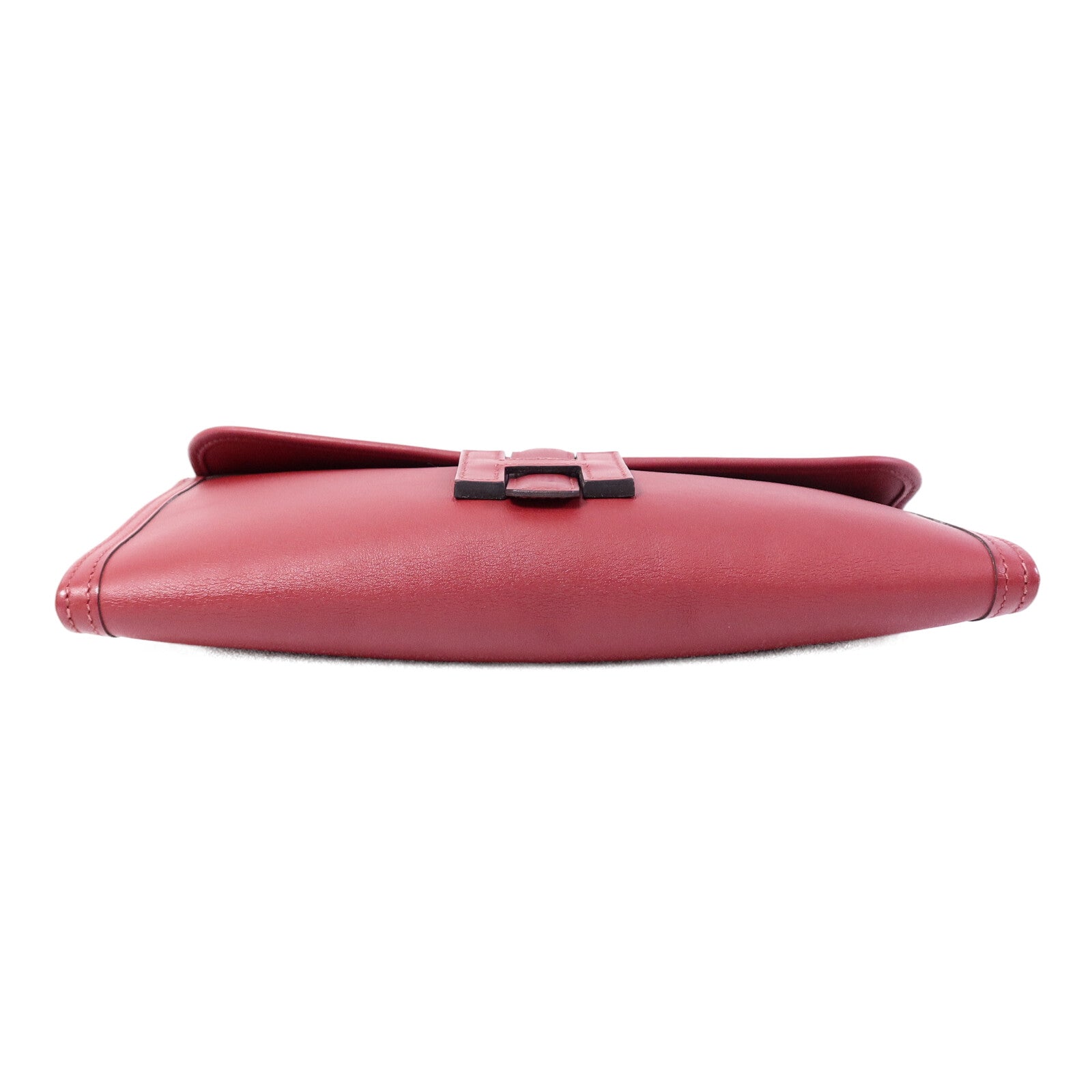 HERMES Swift皮革Jige Elan 29 Clutch手拿包Rouge Grenade