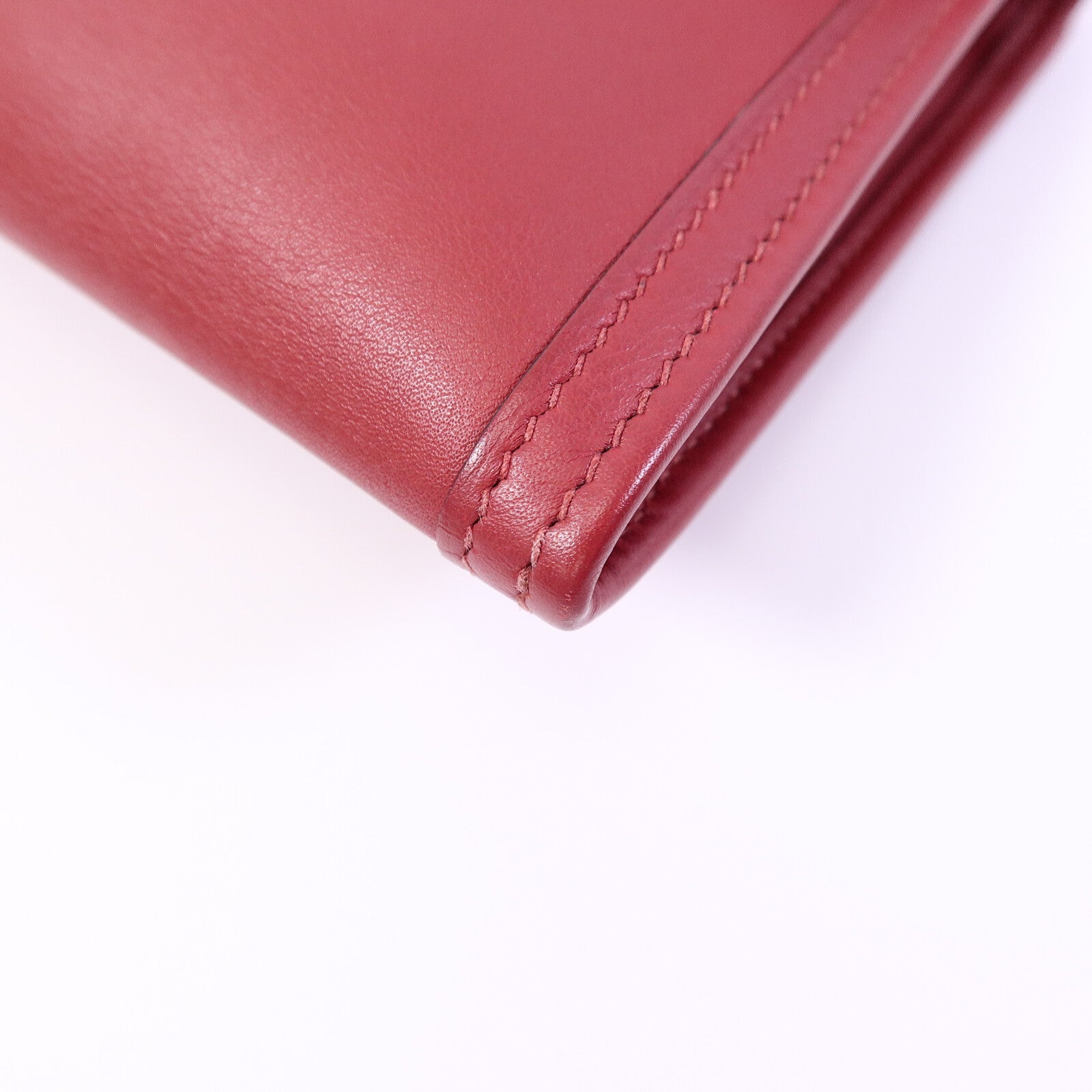 HERMES Swift皮革Jige Elan 29 Clutch手拿包Rouge Grenade