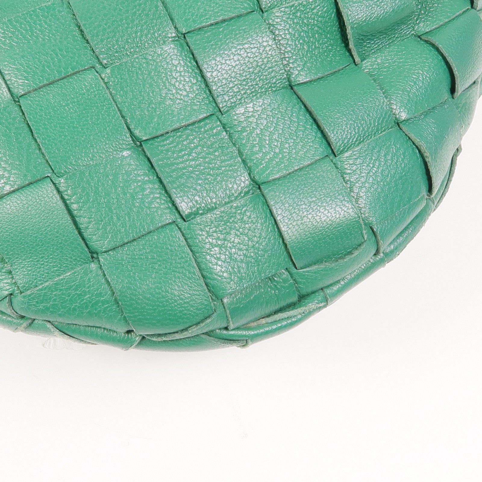 BOTTEGA VENETA 牛皮皮革Mini Jodie金扣手挽袋