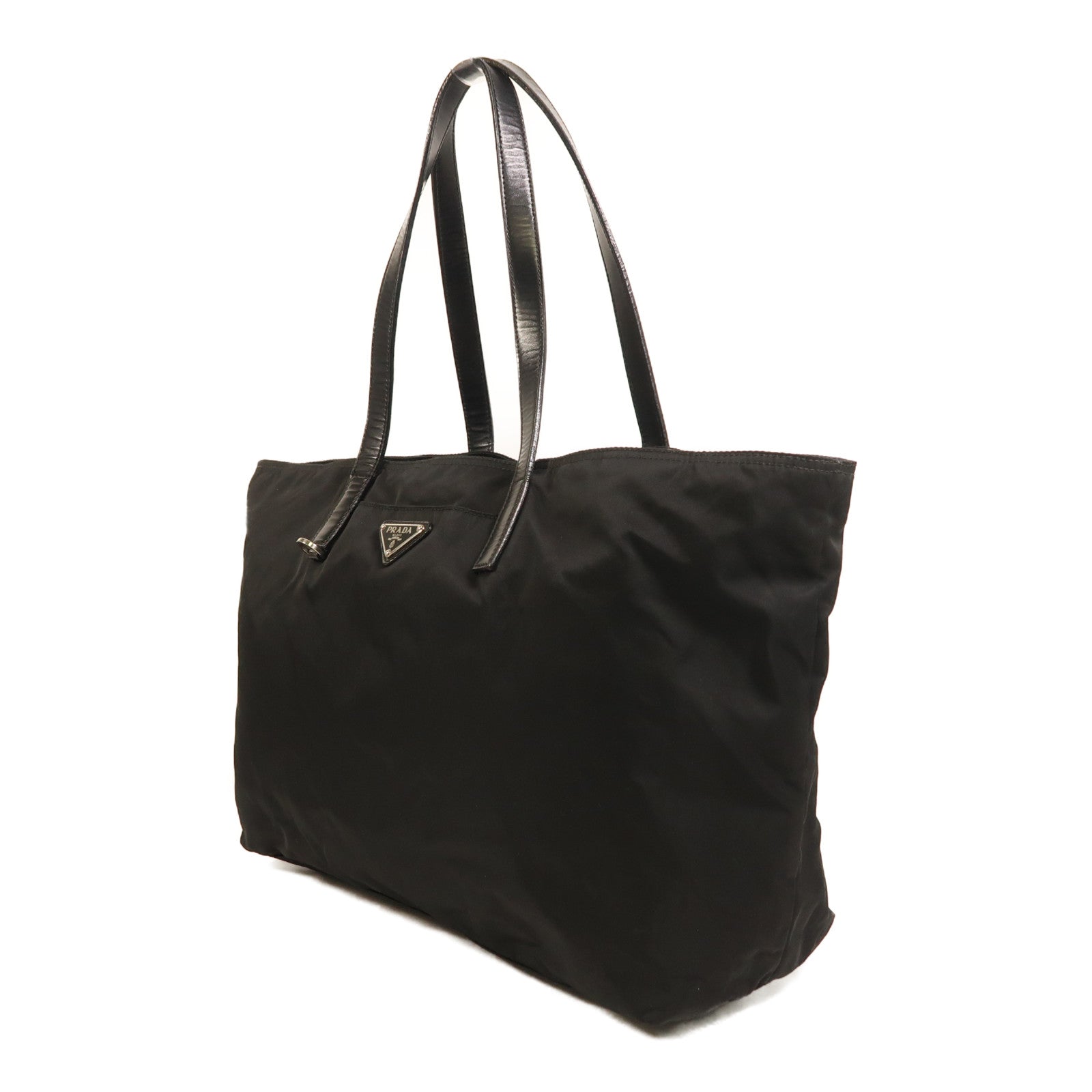 PRADA 尼龍Shoulder Bag銀扣肩背袋