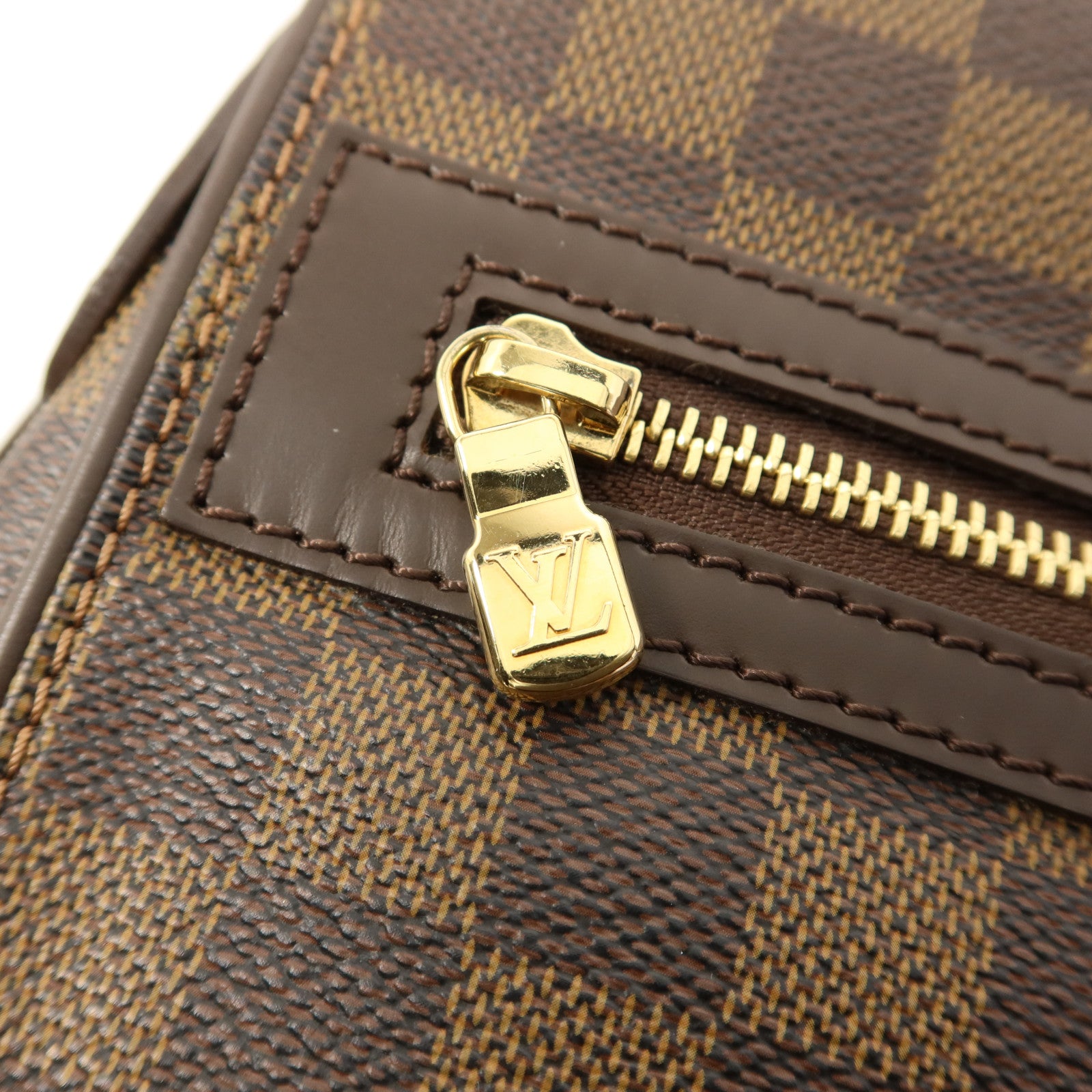 LOUIS VUITTON Damier Spencer Bag金扣肩背袋