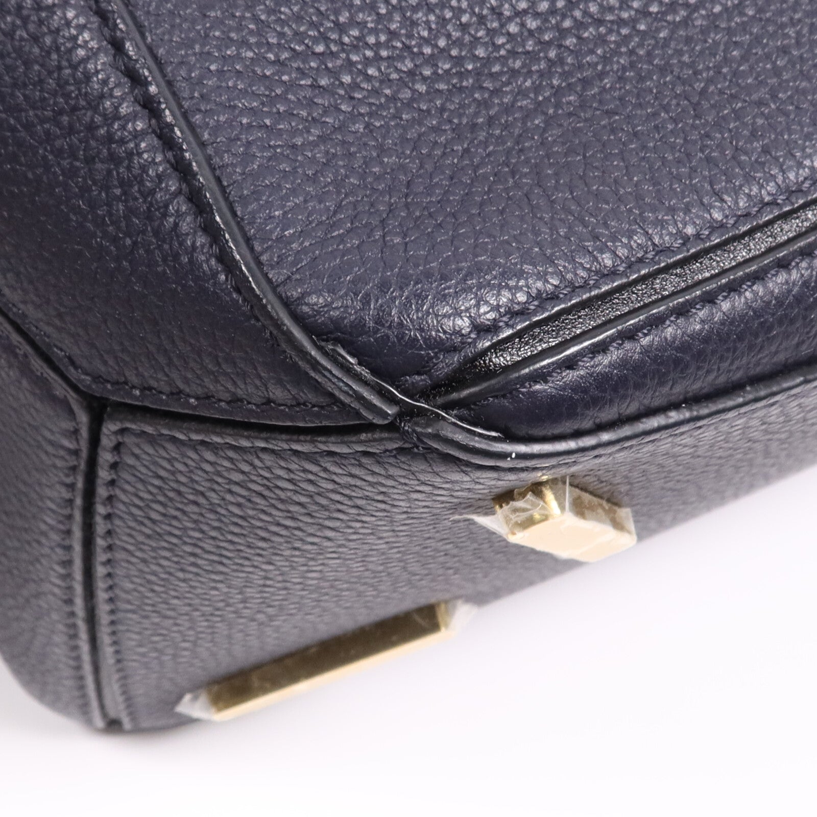 LOEWE 牛皮皮革2 way Shoulder Bag金扣手挽肩背兩用袋