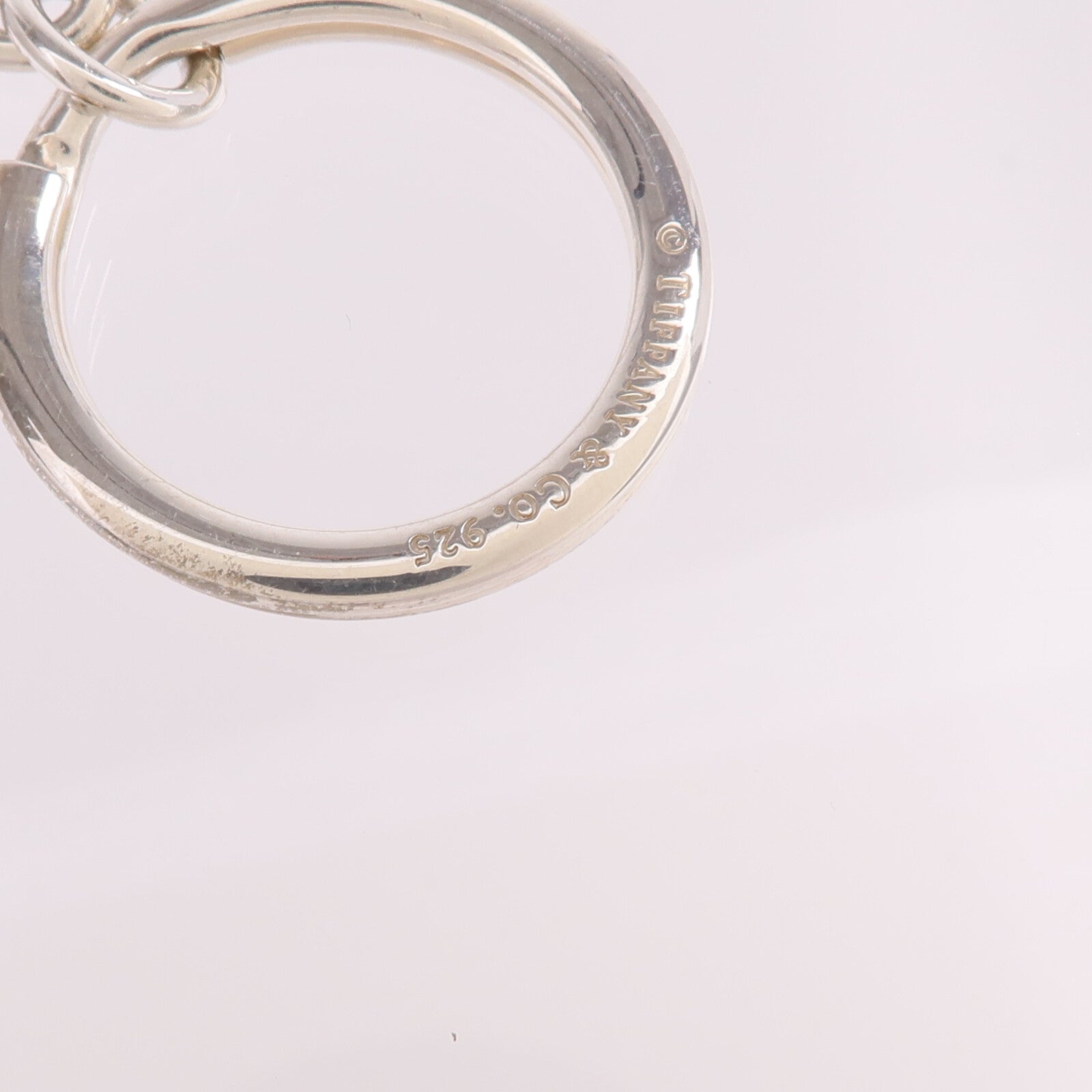 TIFFANY＆CO 【激減優惠】925純銀Key Charm鑰匙圈