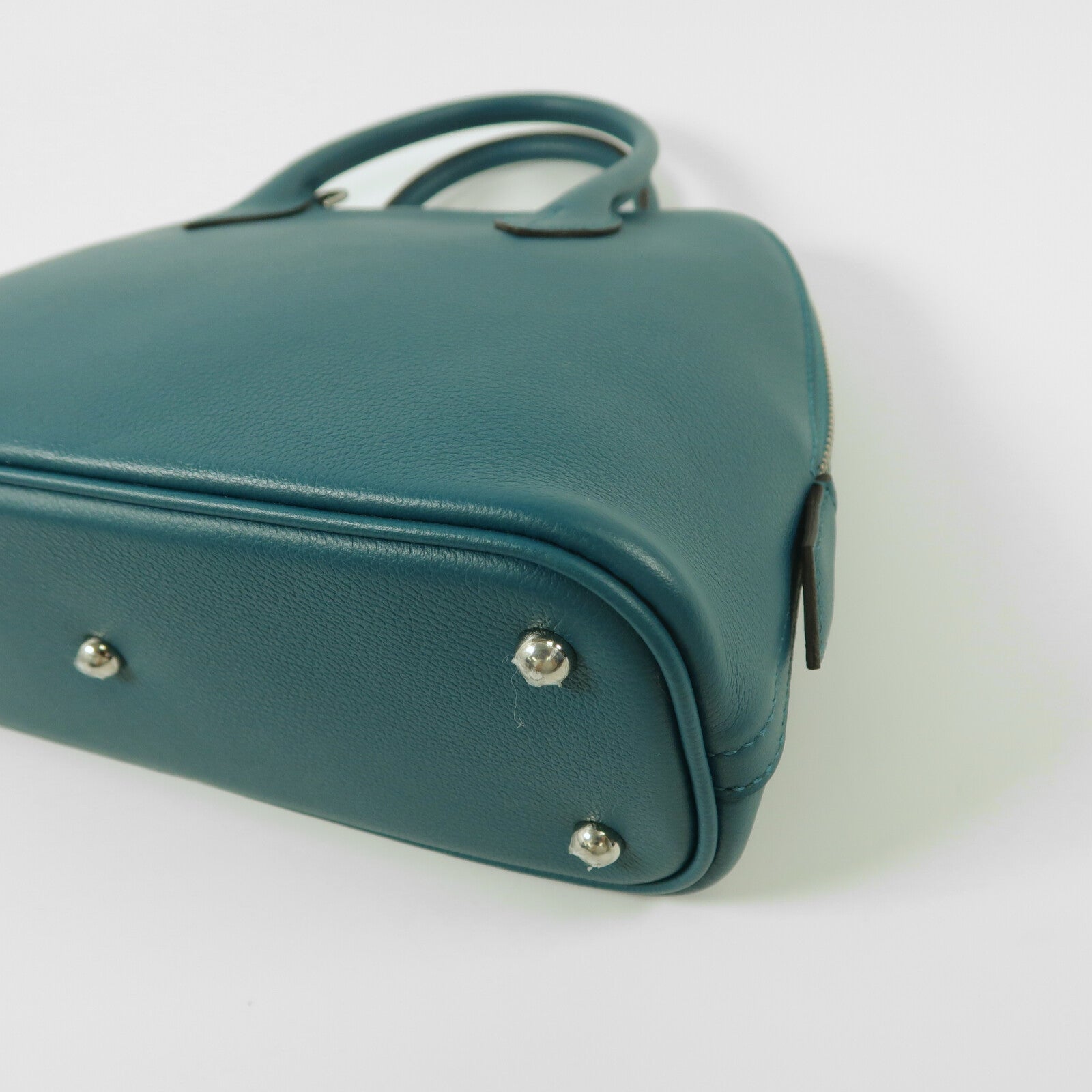 HERMES Evercolor皮革Bolide 1923 25 Vert Bosphore