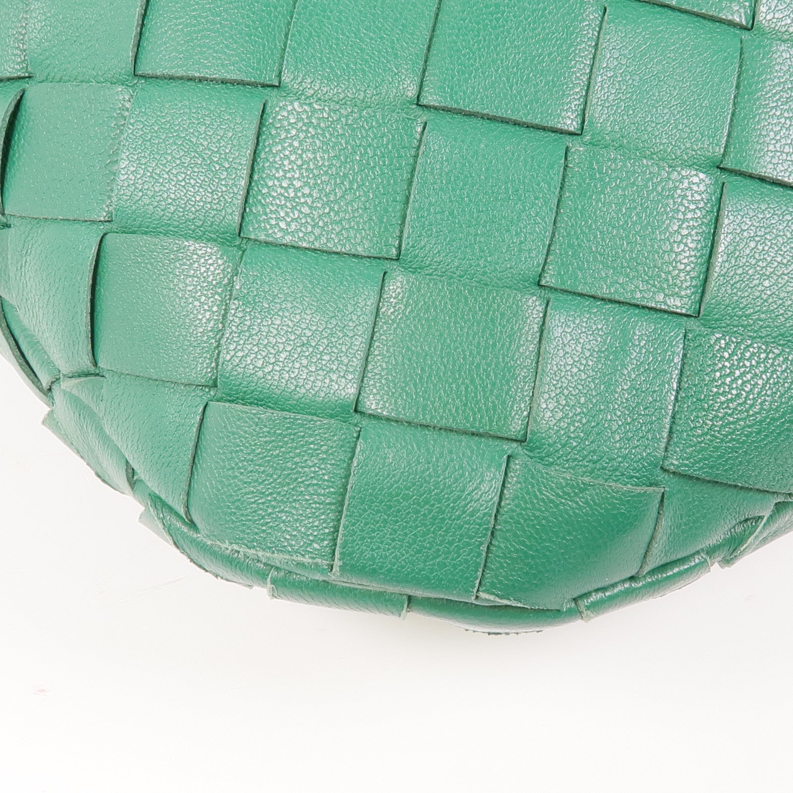 BOTTEGA VENETA 牛皮皮革Mini Jodie金扣手挽袋