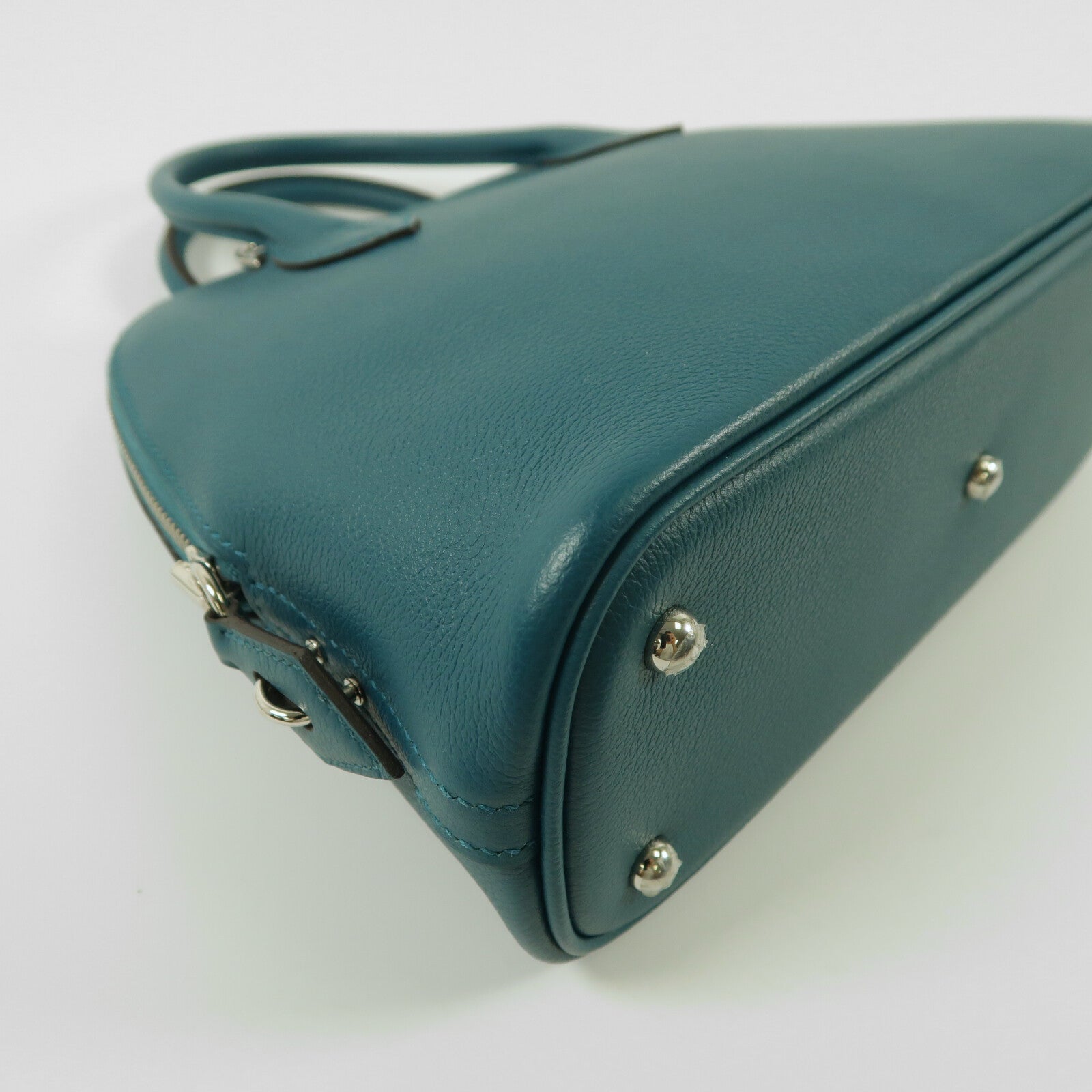 HERMES Evercolor皮革Bolide 1923 25 Vert Bosphore