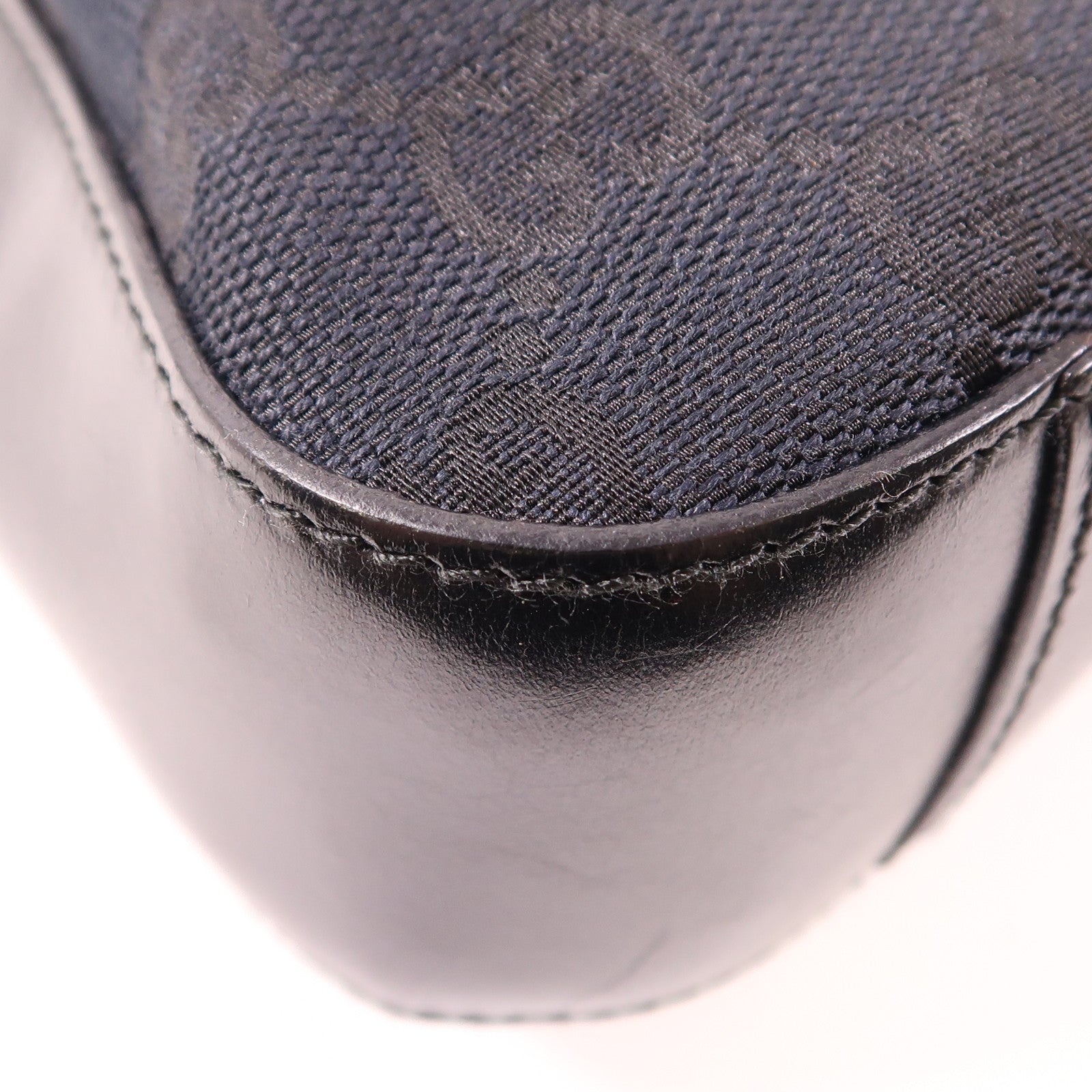 GUCCI 帆布Shoulder Bag銀扣肩背袋