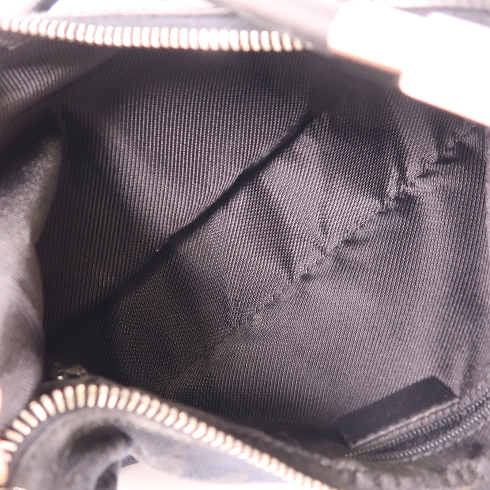 GUCCI 帆布Shoulder Bag銀扣肩背袋