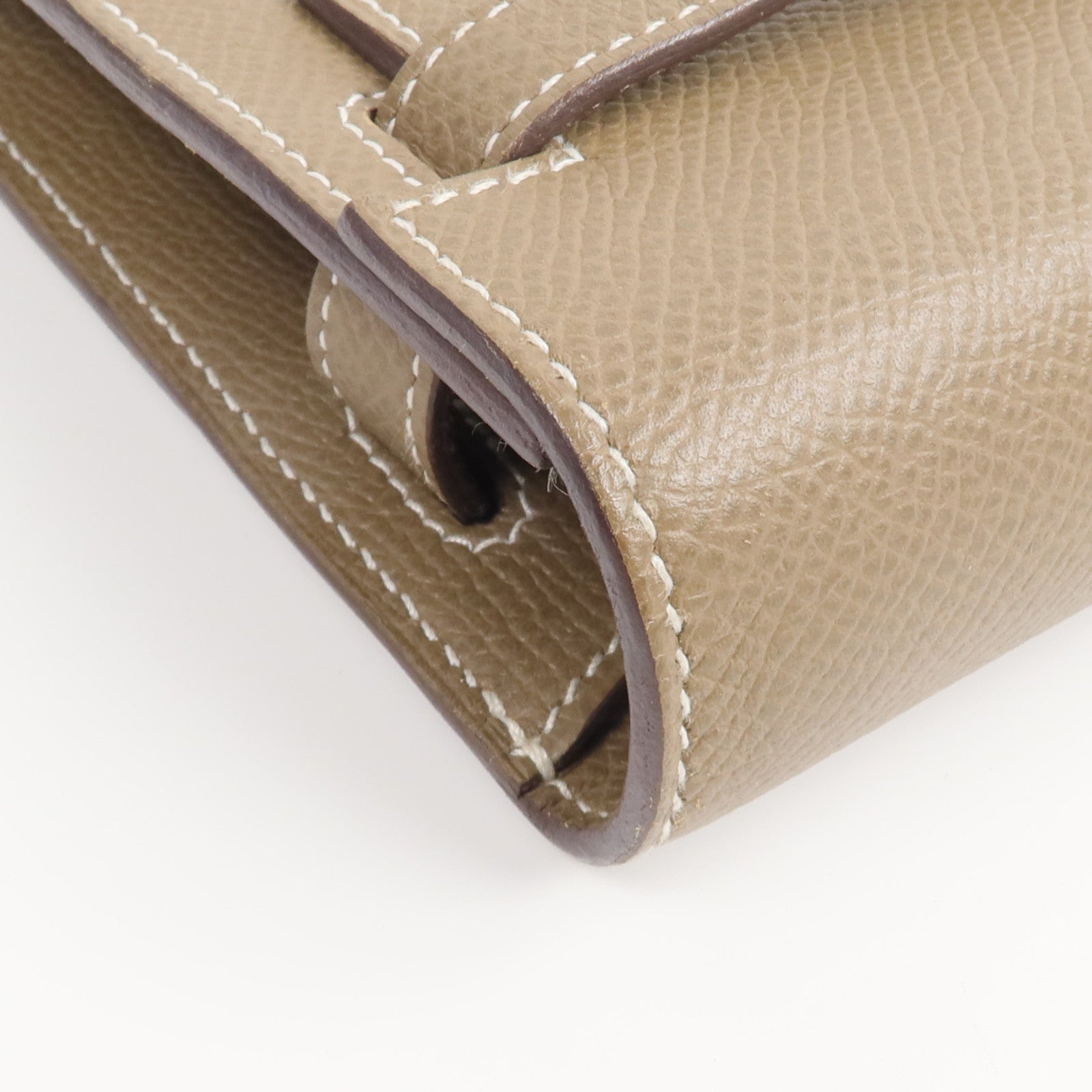HERMES Epsom皮革Kelly To Go肩背袋Etoupe