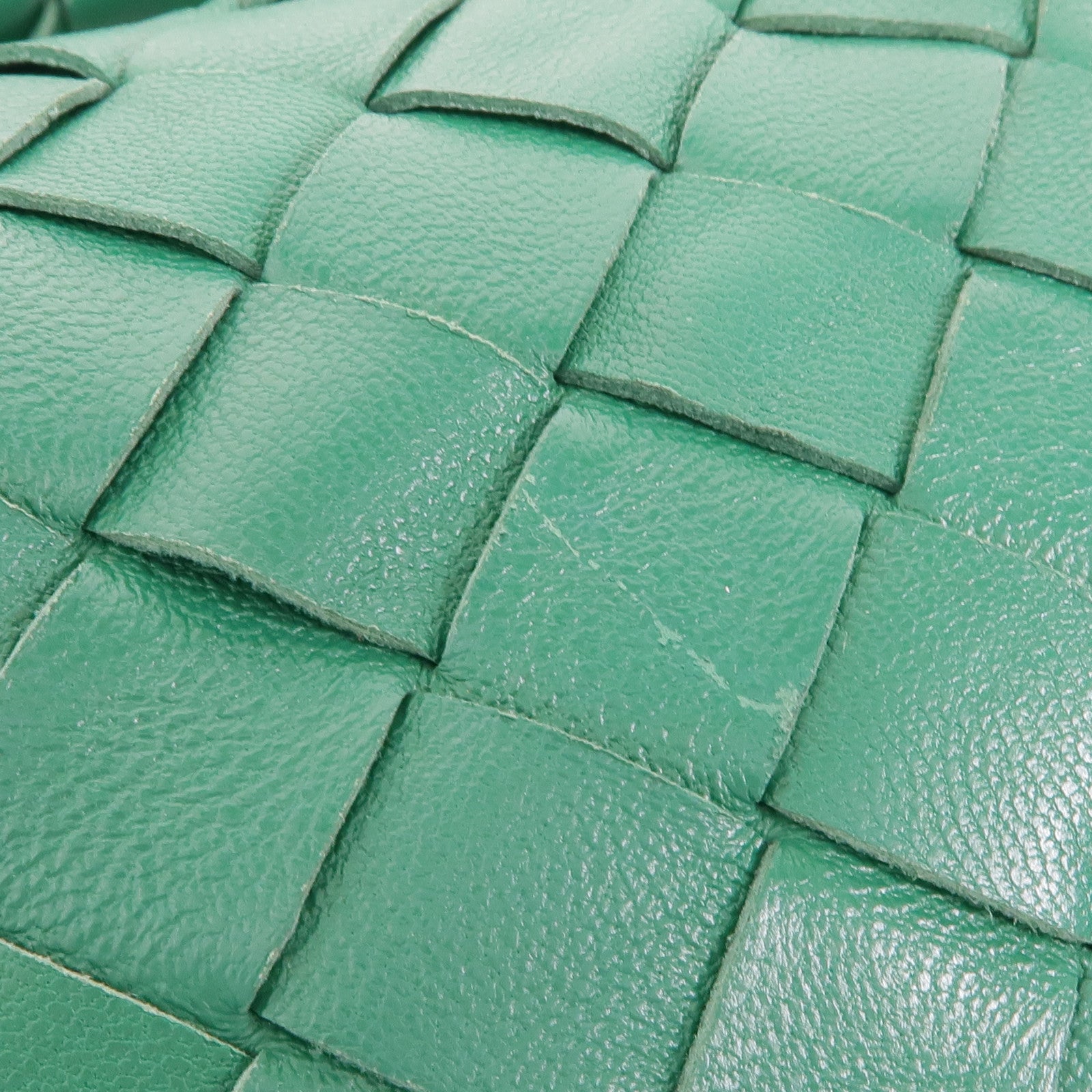 BOTTEGA VENETA 【激減優惠】牛皮皮革Mini Jodie金扣手挽袋