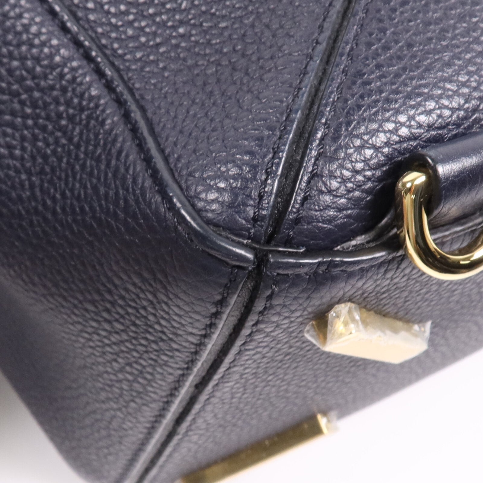 LOEWE 牛皮皮革2 way Shoulder Bag金扣手挽肩背兩用袋