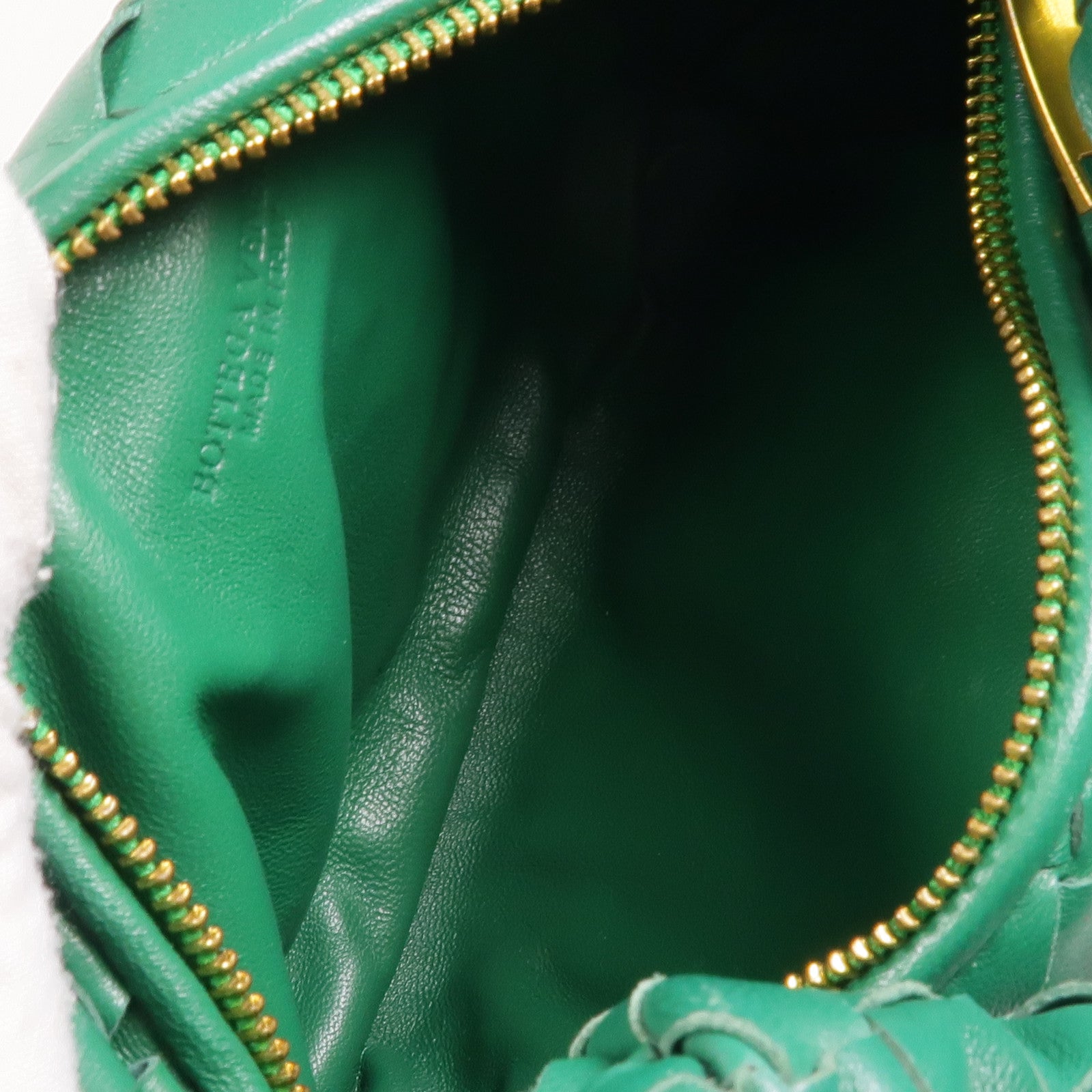 BOTTEGA VENETA 牛皮皮革Mini Jodie金扣手挽袋