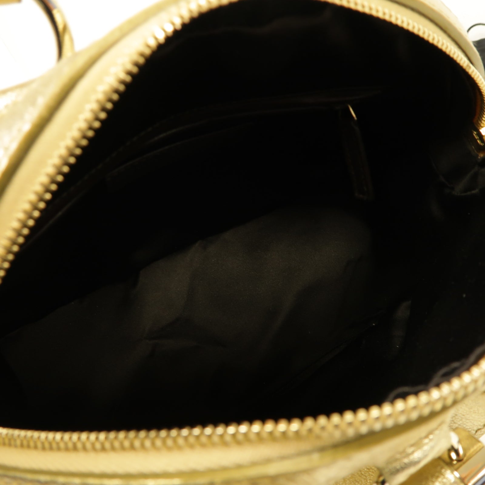 SAINT LAURENT 牛皮皮革Hand Bag金扣手提袋金色