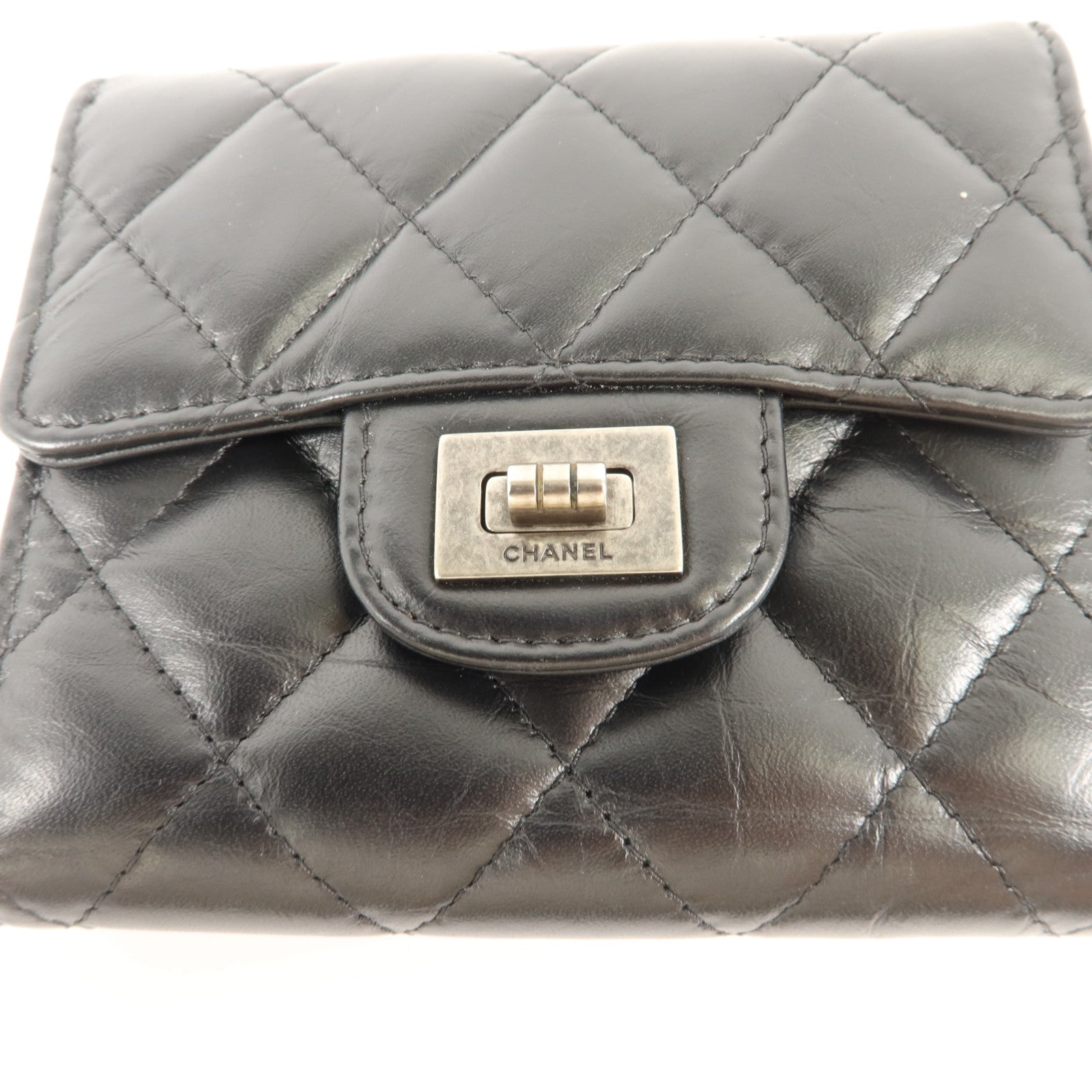 CHANEL 羊皮皮革2.55 Wallet錢包