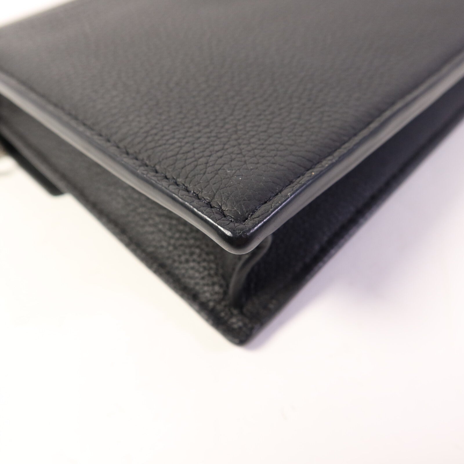 LOUIS VUITTON 牛皮皮革Mylockme銀扣鏈帶肩背袋