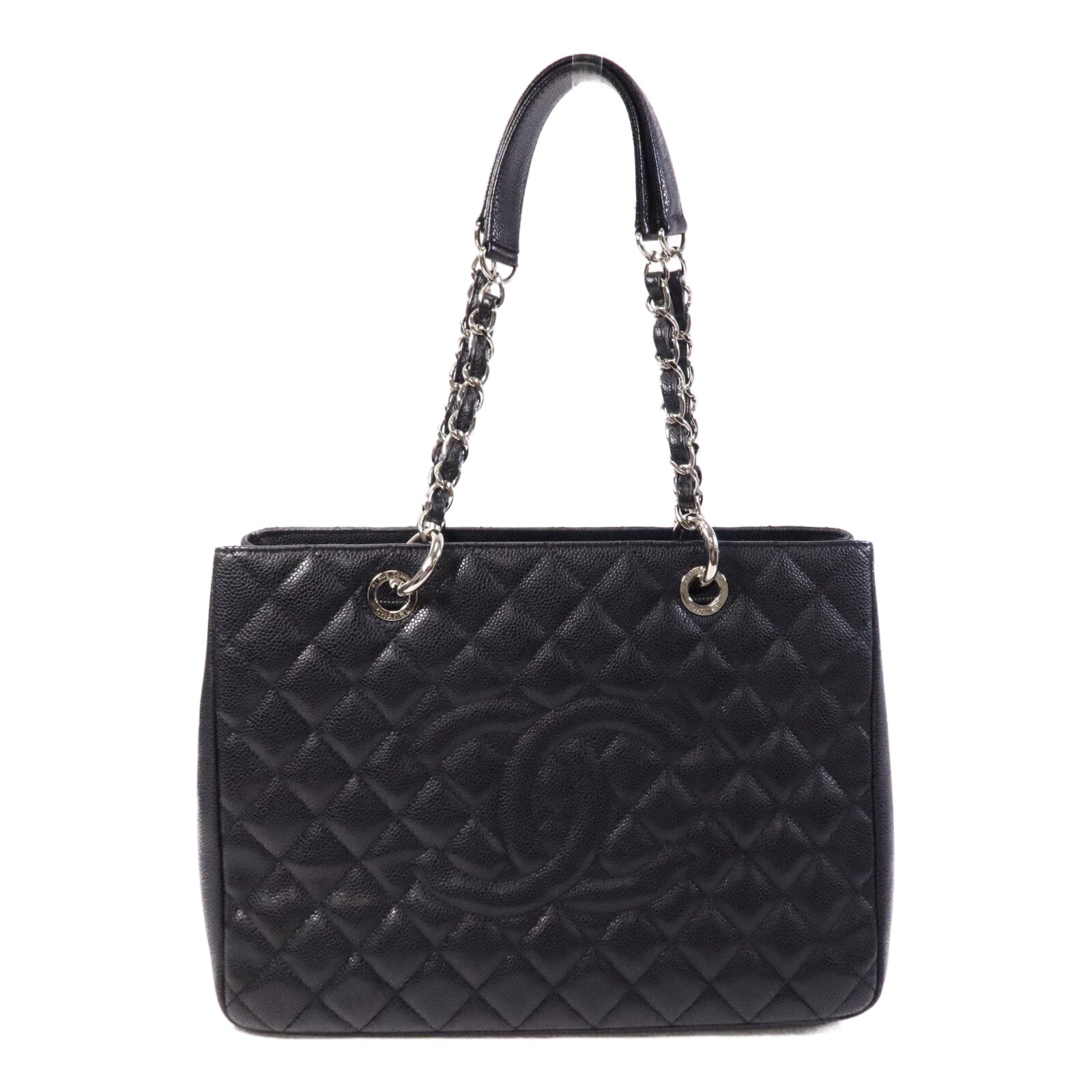 CHANEL GST Grand Shopping Tote Bag鏈帶肩背袋