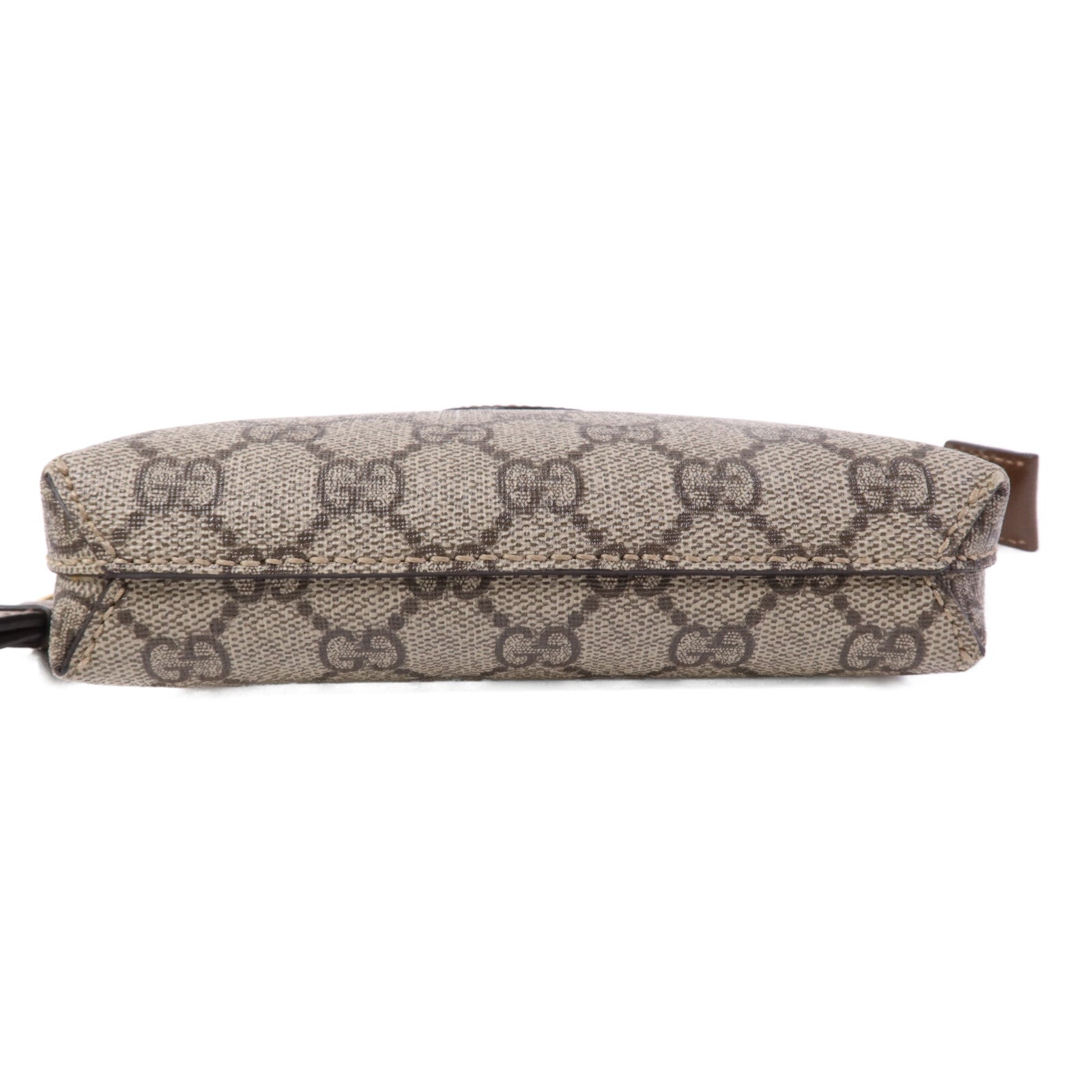 GUCCI 塗層帆布Interlocking G Messenger Bag金扣肩背袋